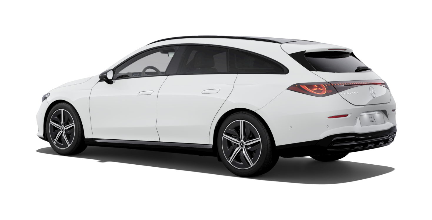 CLA 250+ Shooting Brake s technologií EQ