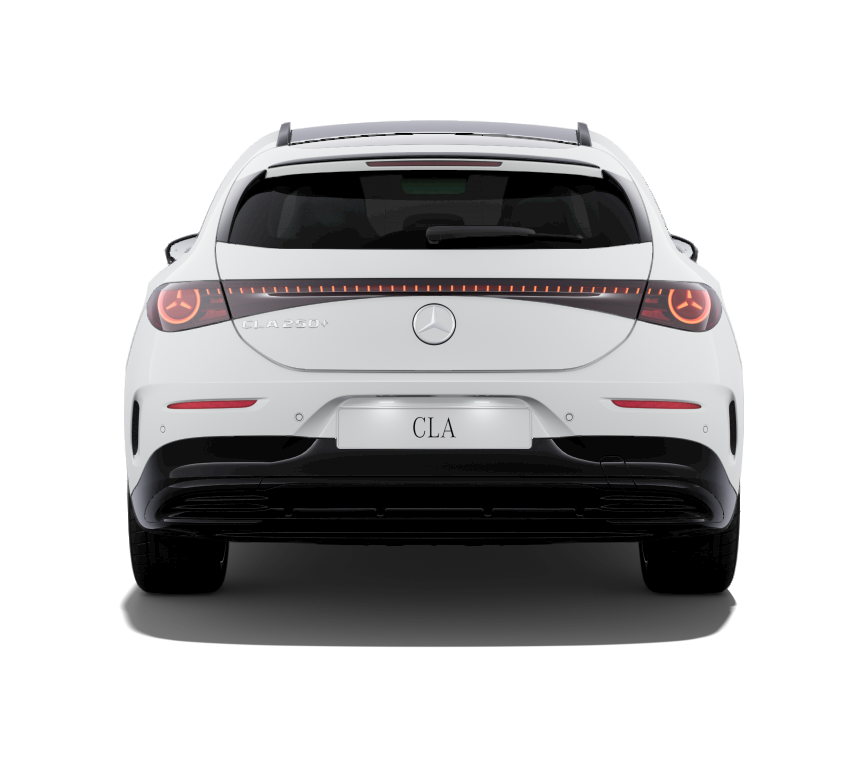 CLA 250+ Shooting Brake s technologií EQ