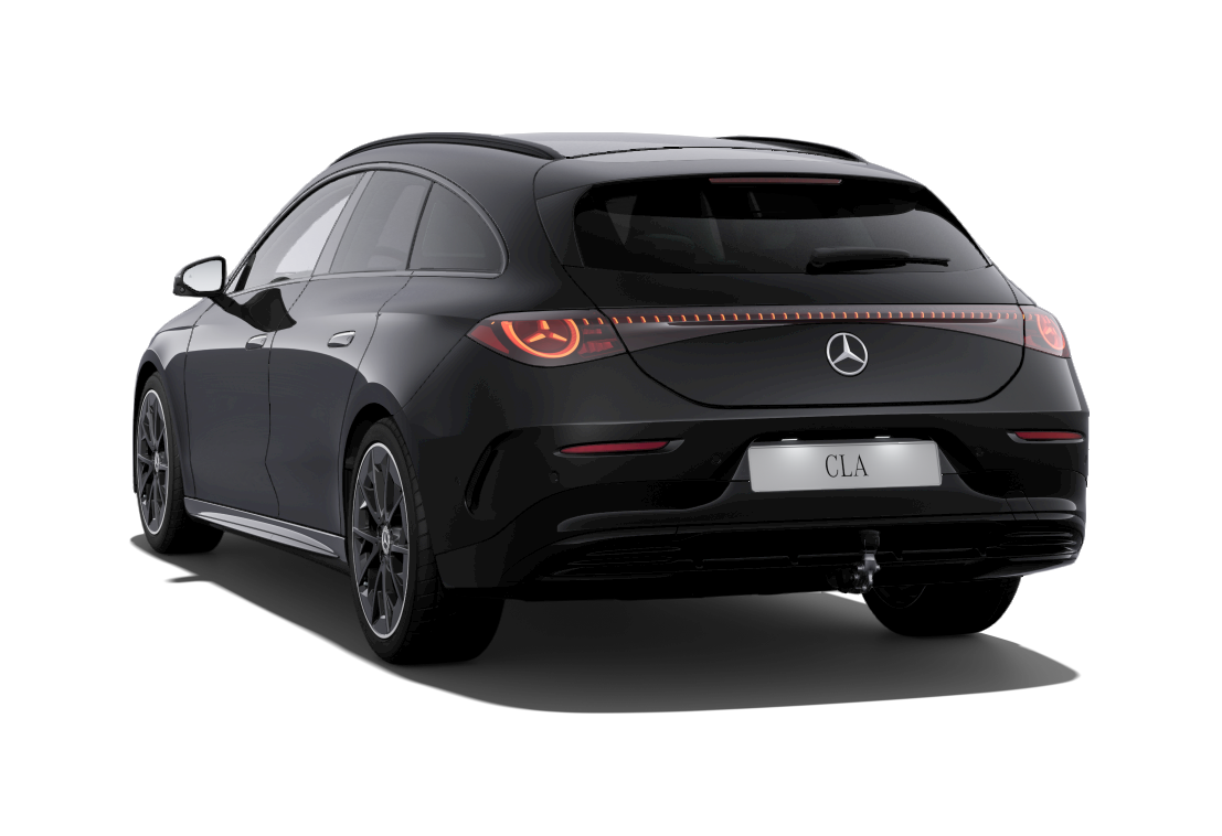 CLA 250+ Shooting Brake s technologií EQ