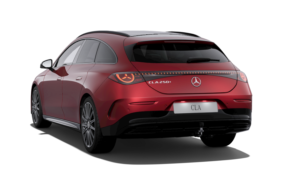 CLA 250+ Shooting Brake s technologií EQ