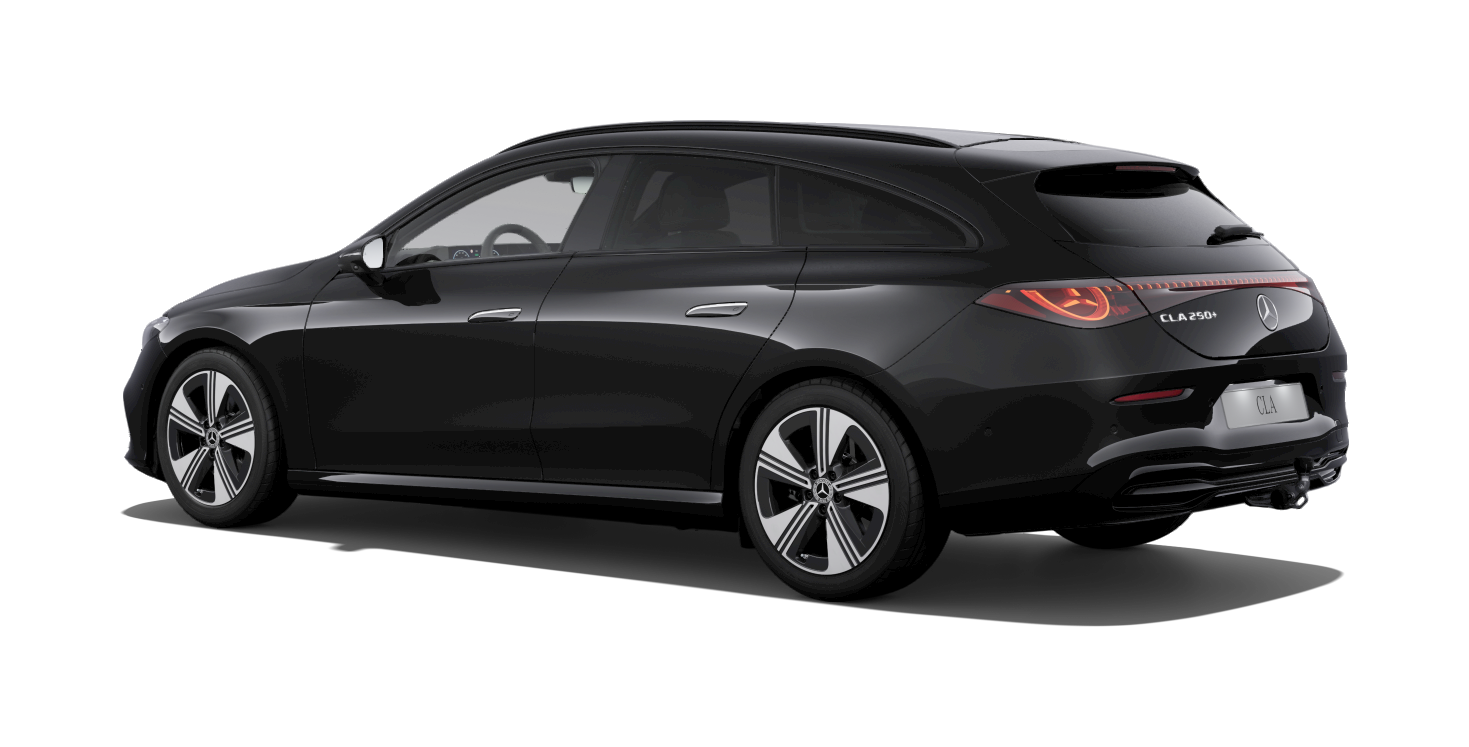 CLA 250+ Shooting Brake s technologií EQ