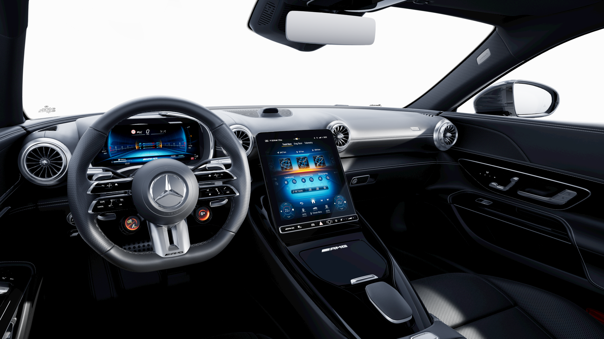 Mercedes-AMG GT Kupé Interiér