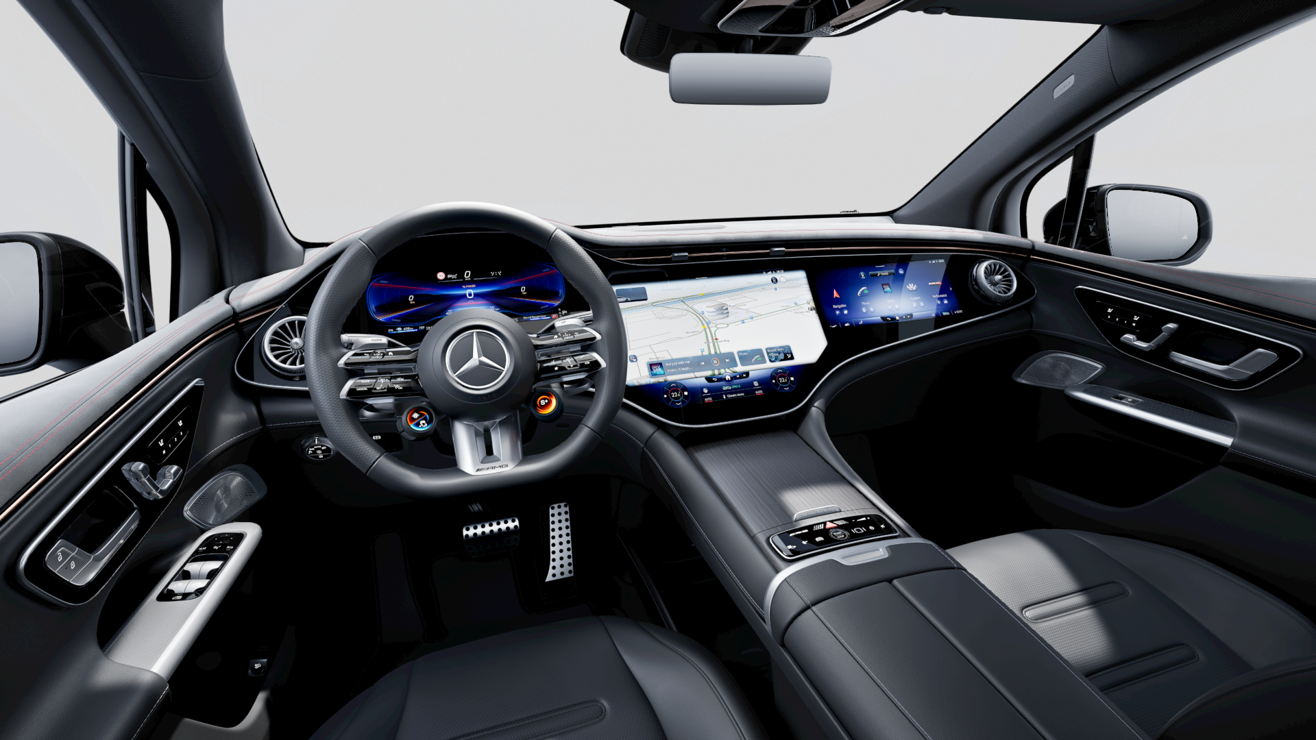 Mercedes-AMG EQE SUV Interiér