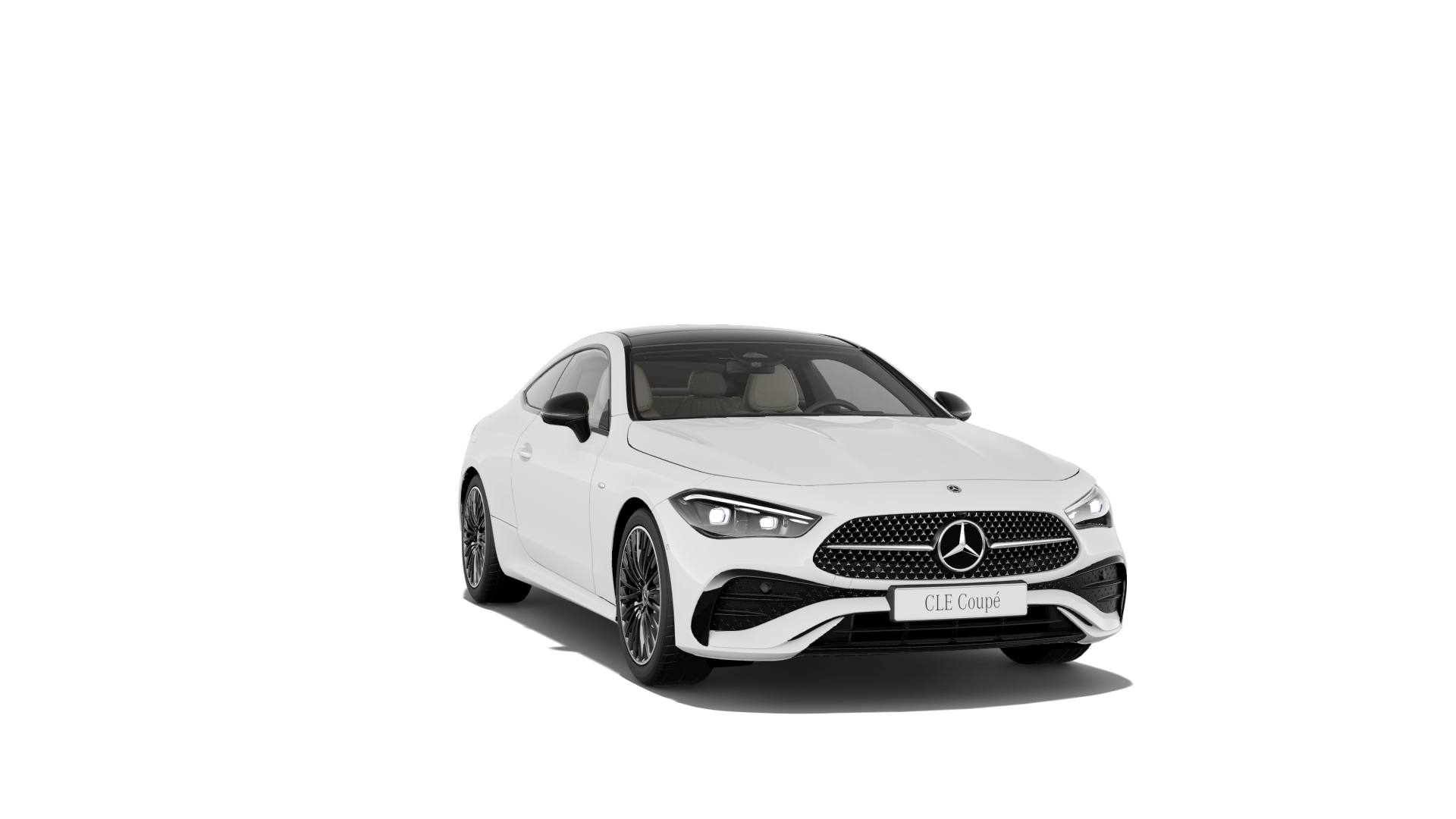 CLE 300 e Coupe in Polar White