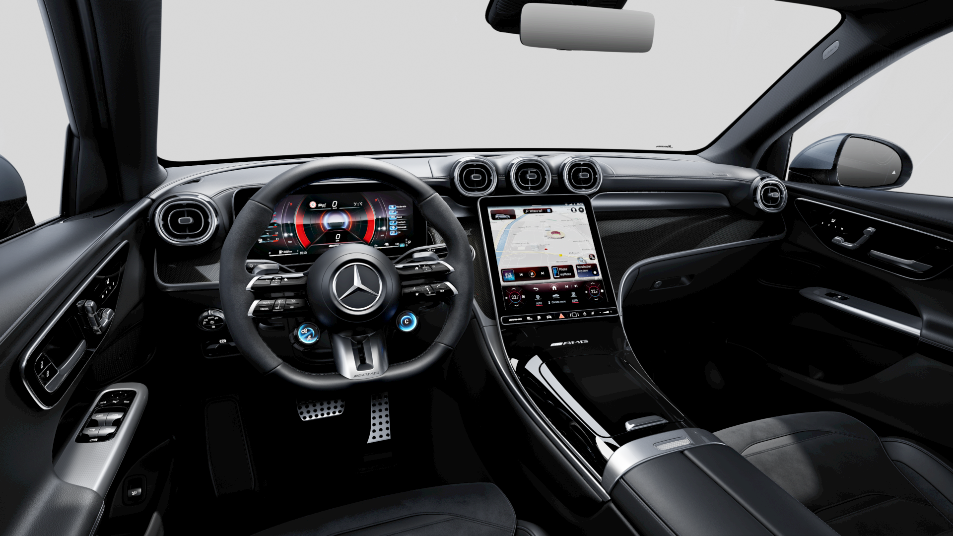 Mercedes-AMG GLC Interieur