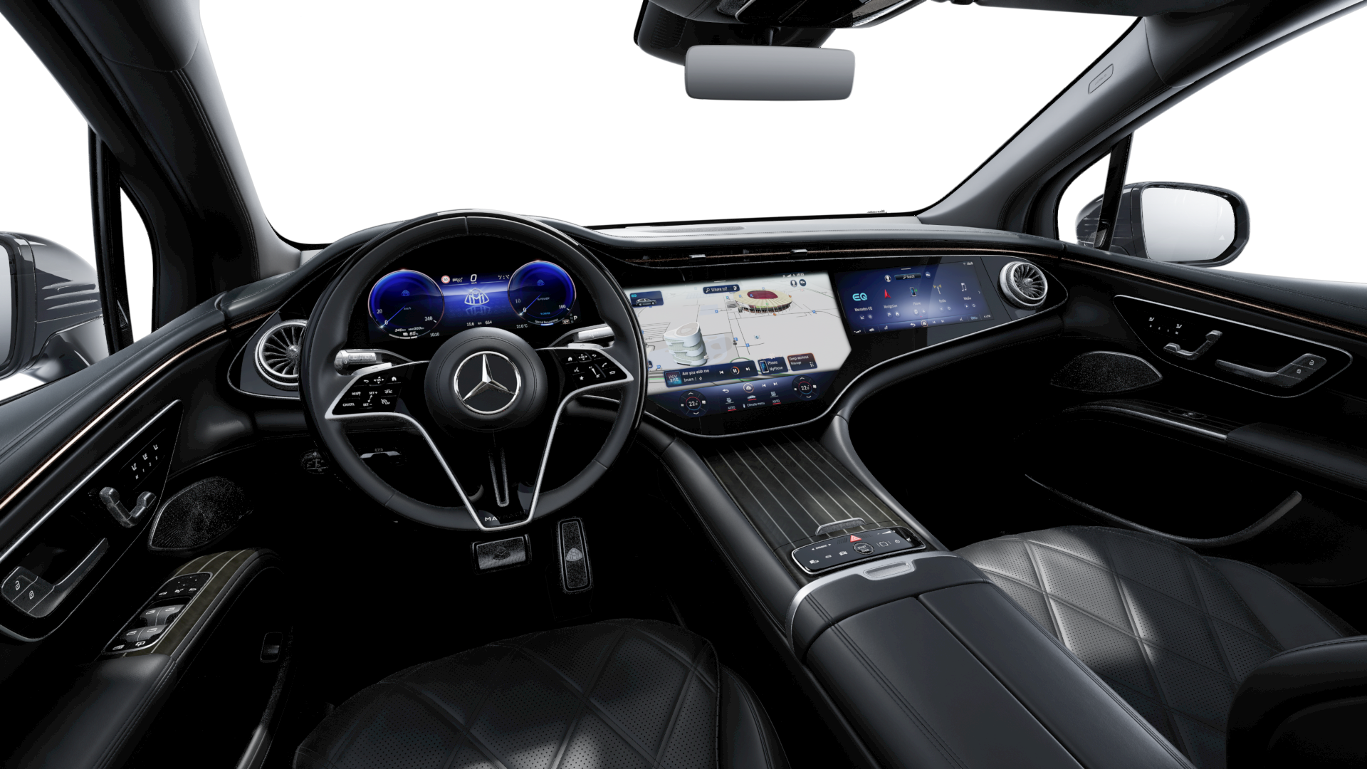 Mercedes-Maybach EQS SUV Interieur