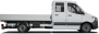 Sprinter Fahrgestell DoKa PRO 317 CDI lang