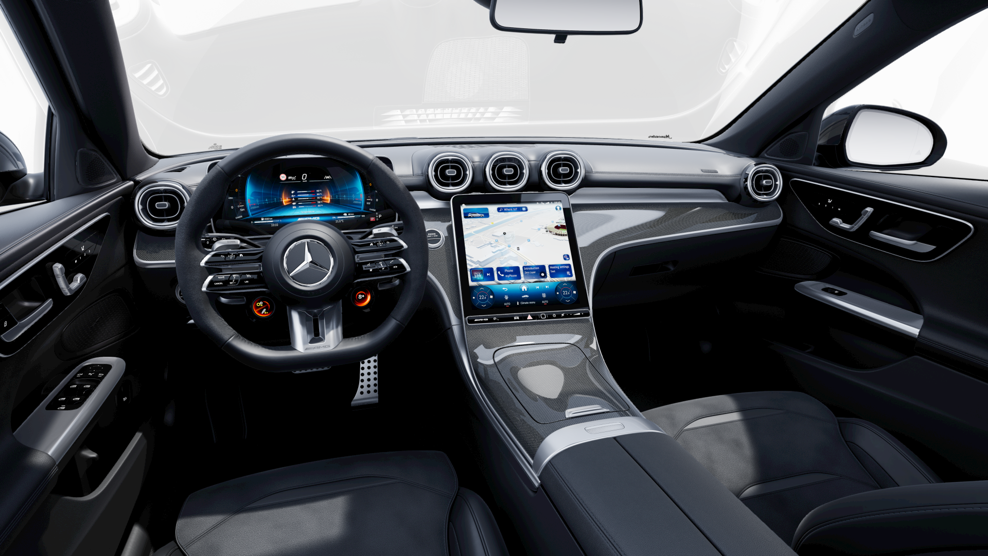 Mercedes-AMG C-Klasse Stationcar Interiør