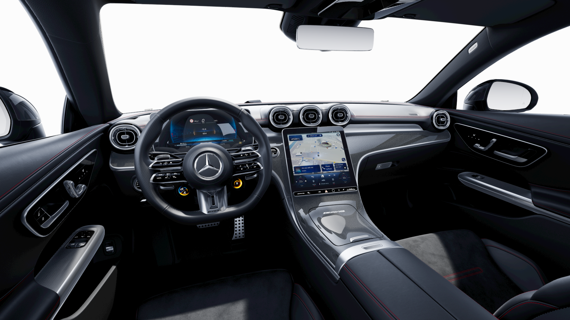 Mercedes-AMG CLE Coupé Interiør