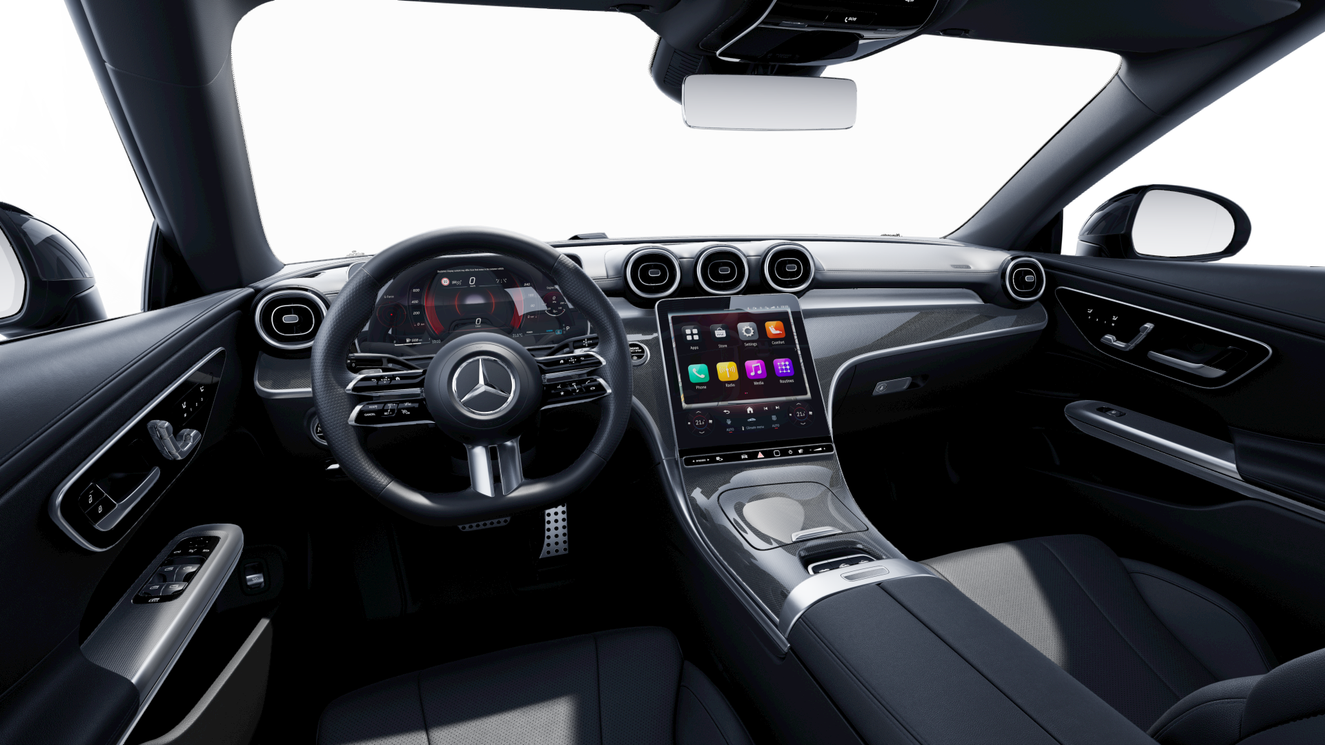 CLE Cabriolet Interiør