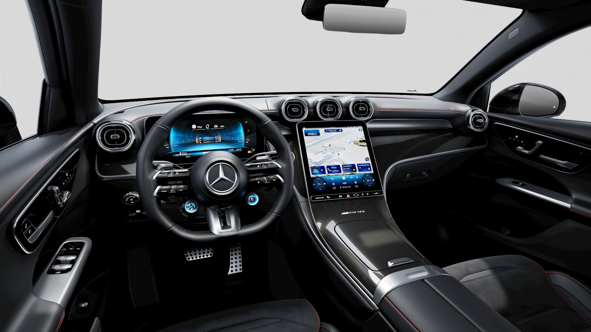 Mercedes-AMG GLC Coupé Interiør