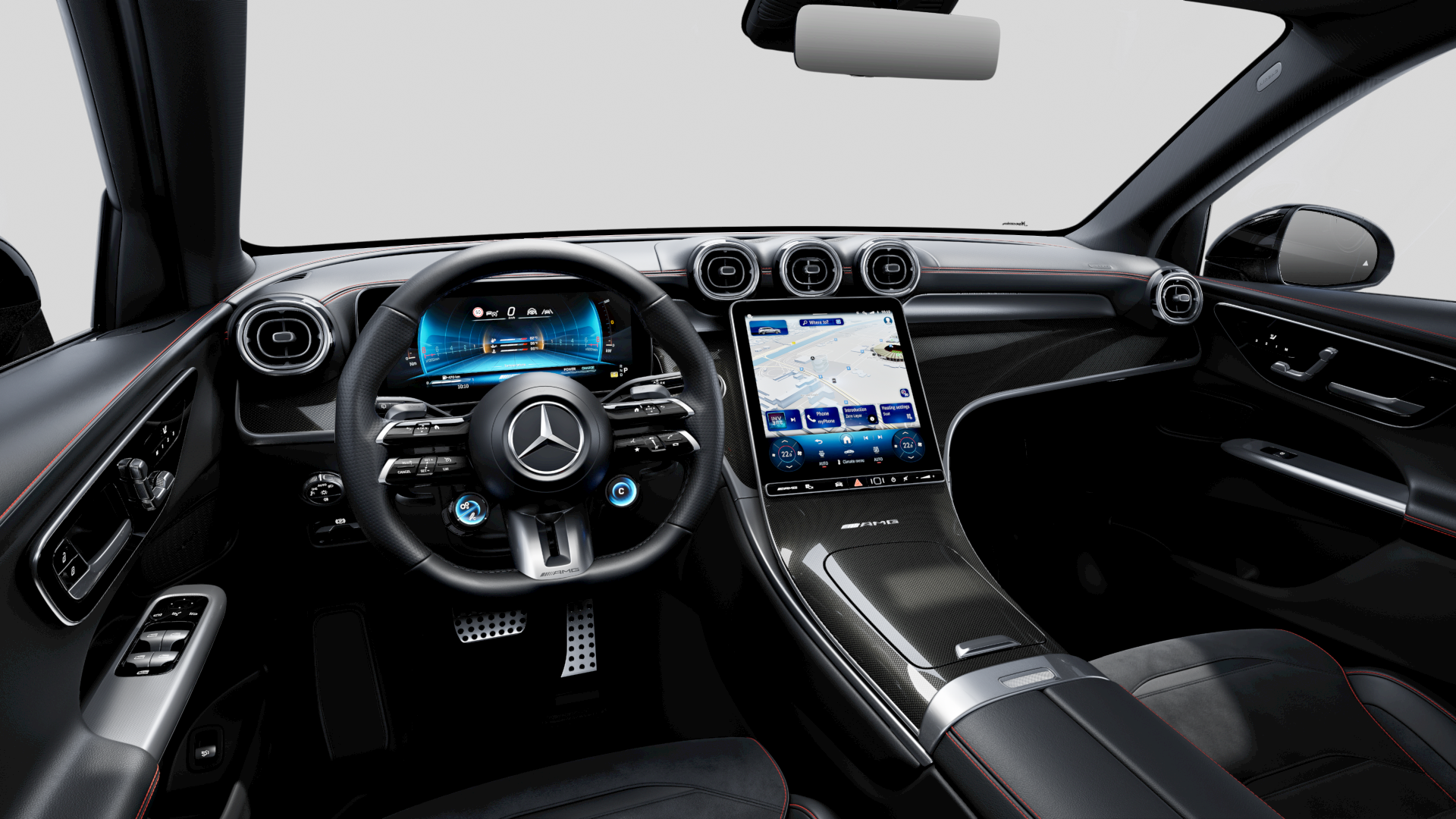 Mercedes-AMG GLC Interiør