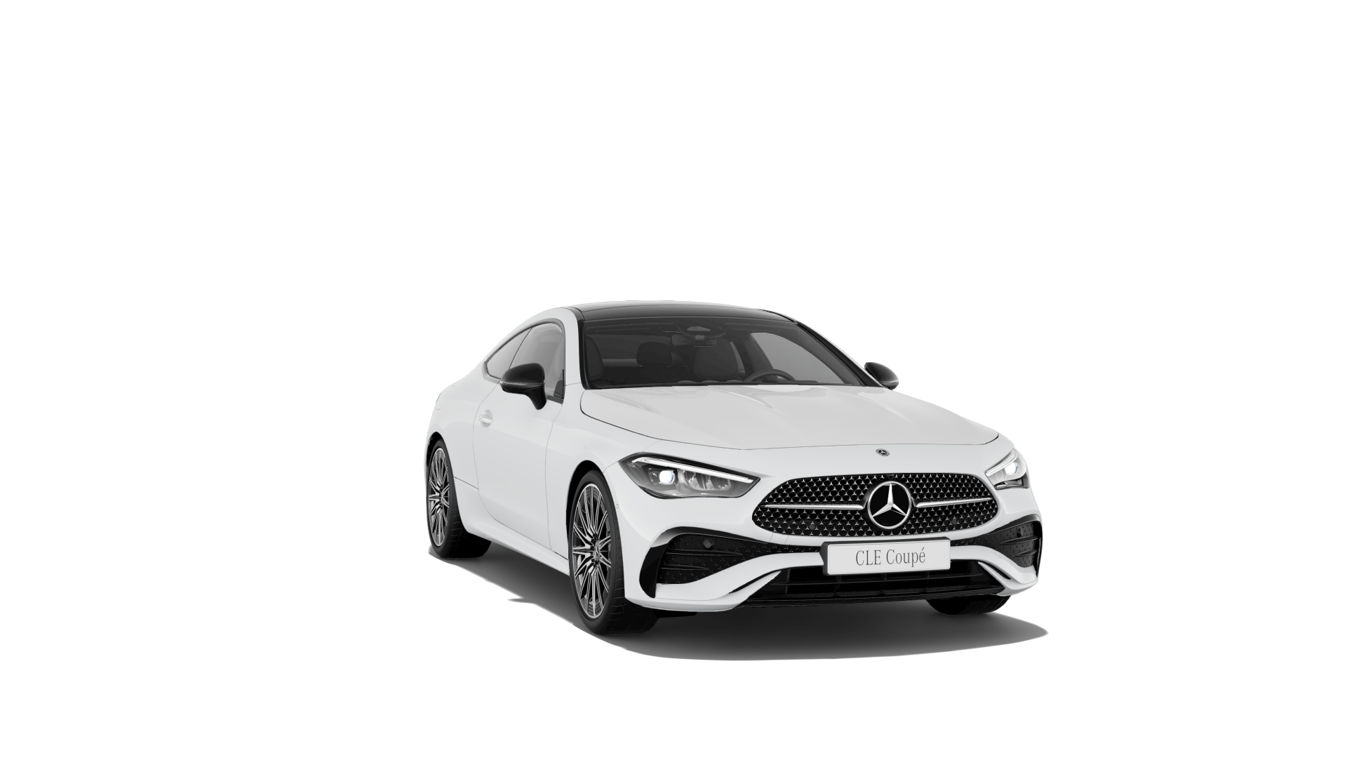 CLE 220 d Coupe in Polar White