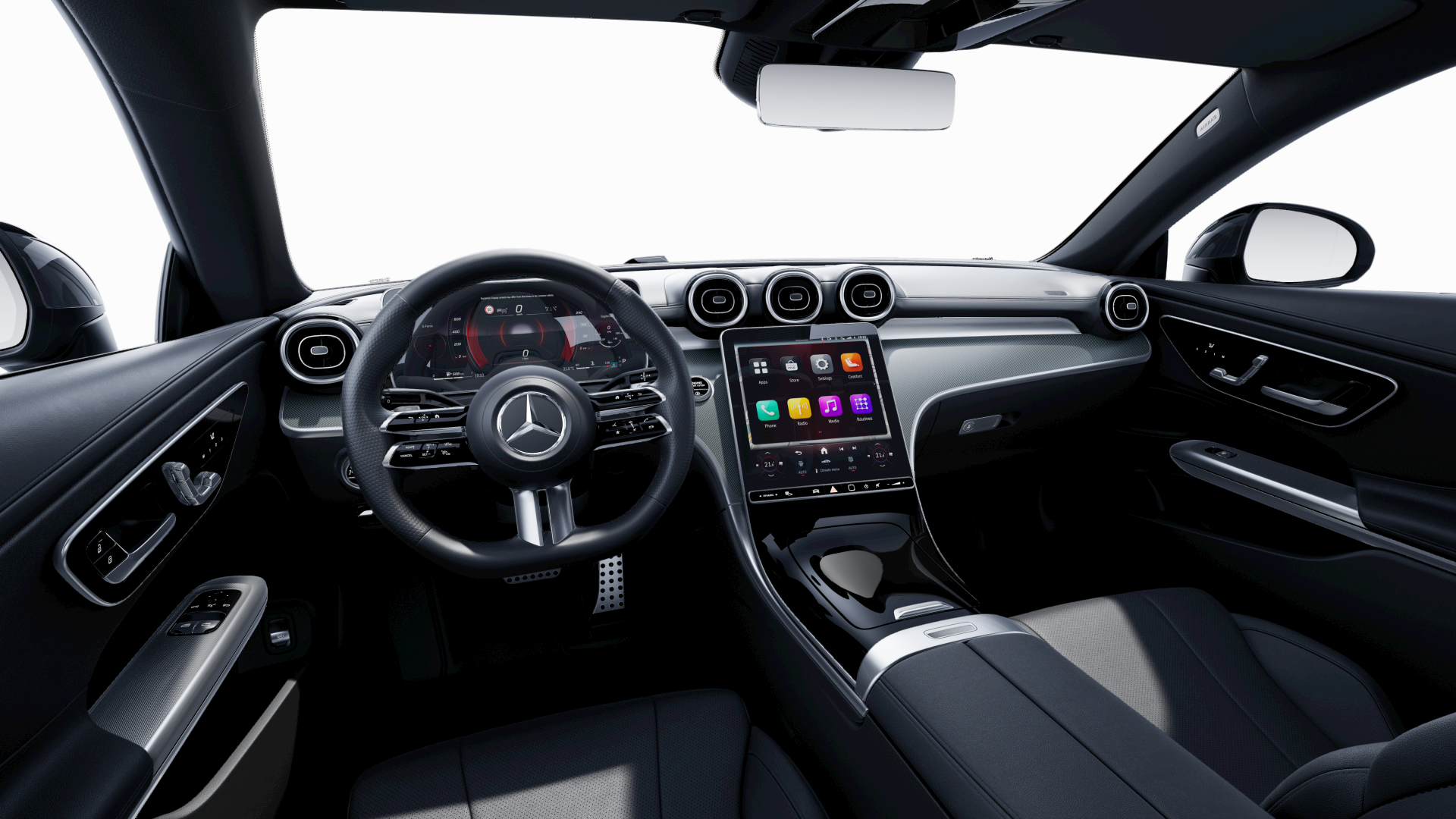 CLE Coupé Interior