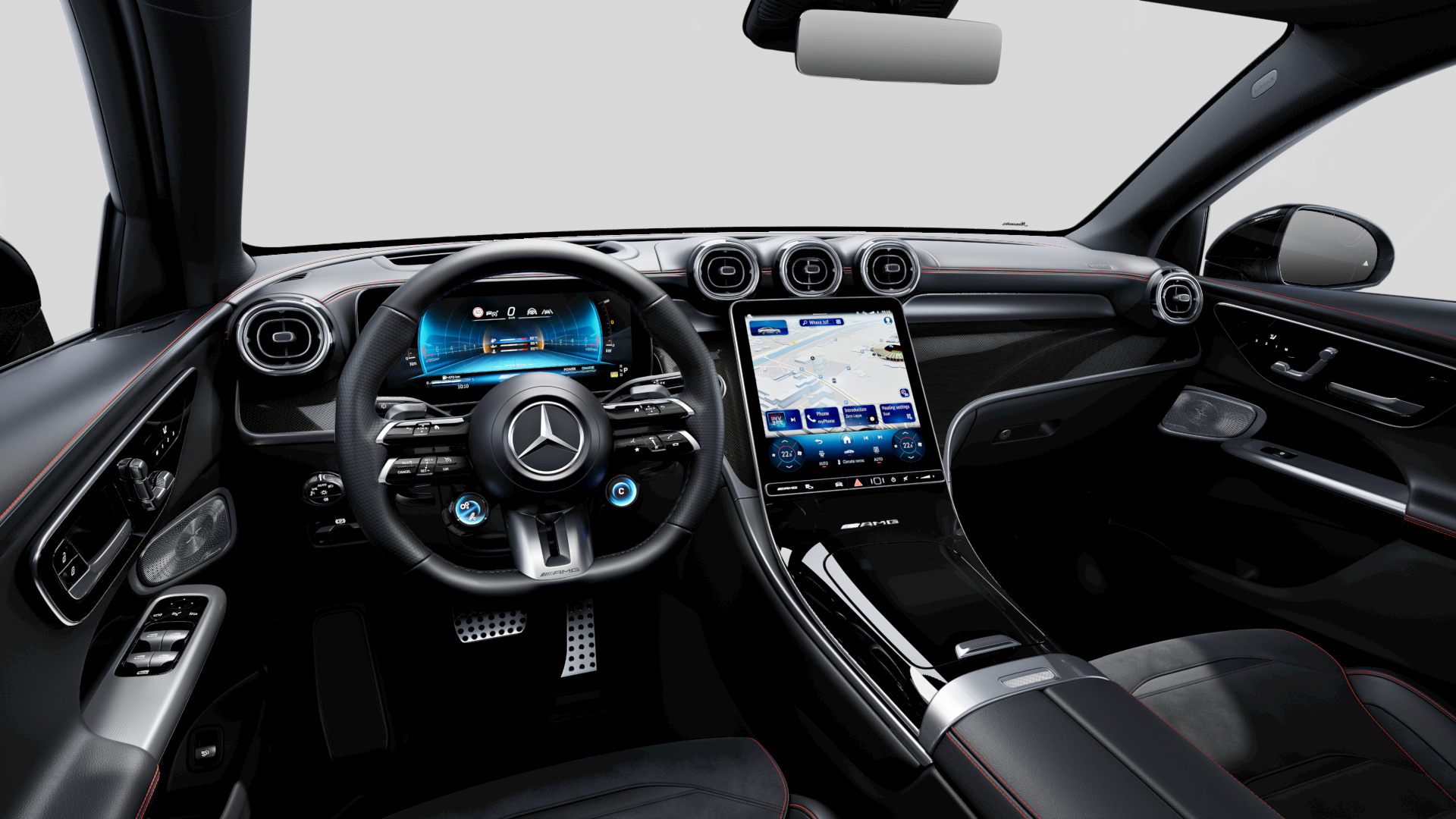 Mercedes-AMG GLC Coupé Intérieur