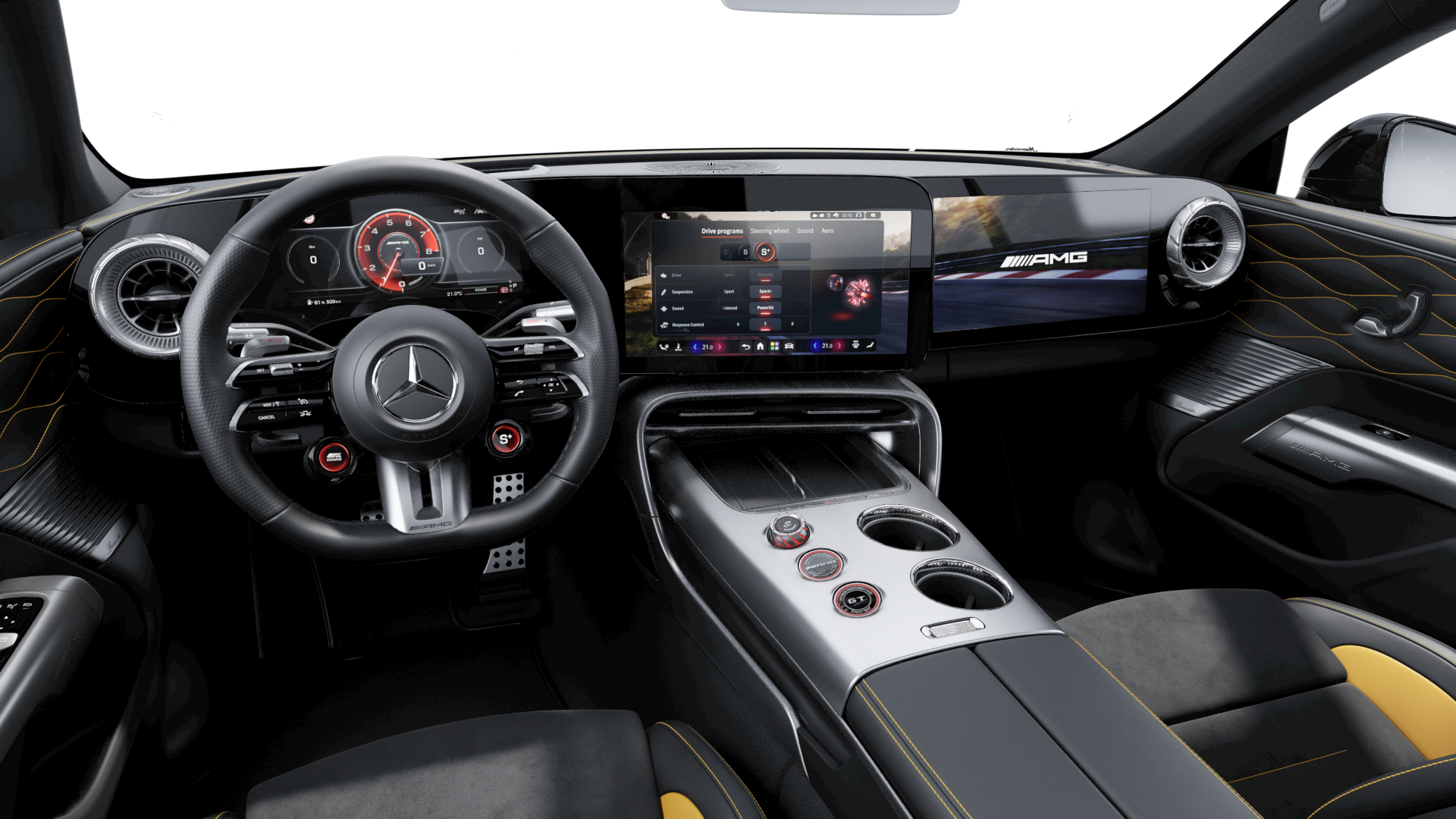 Mercedes-AMG GT Coupé 4 Portes Intérieur