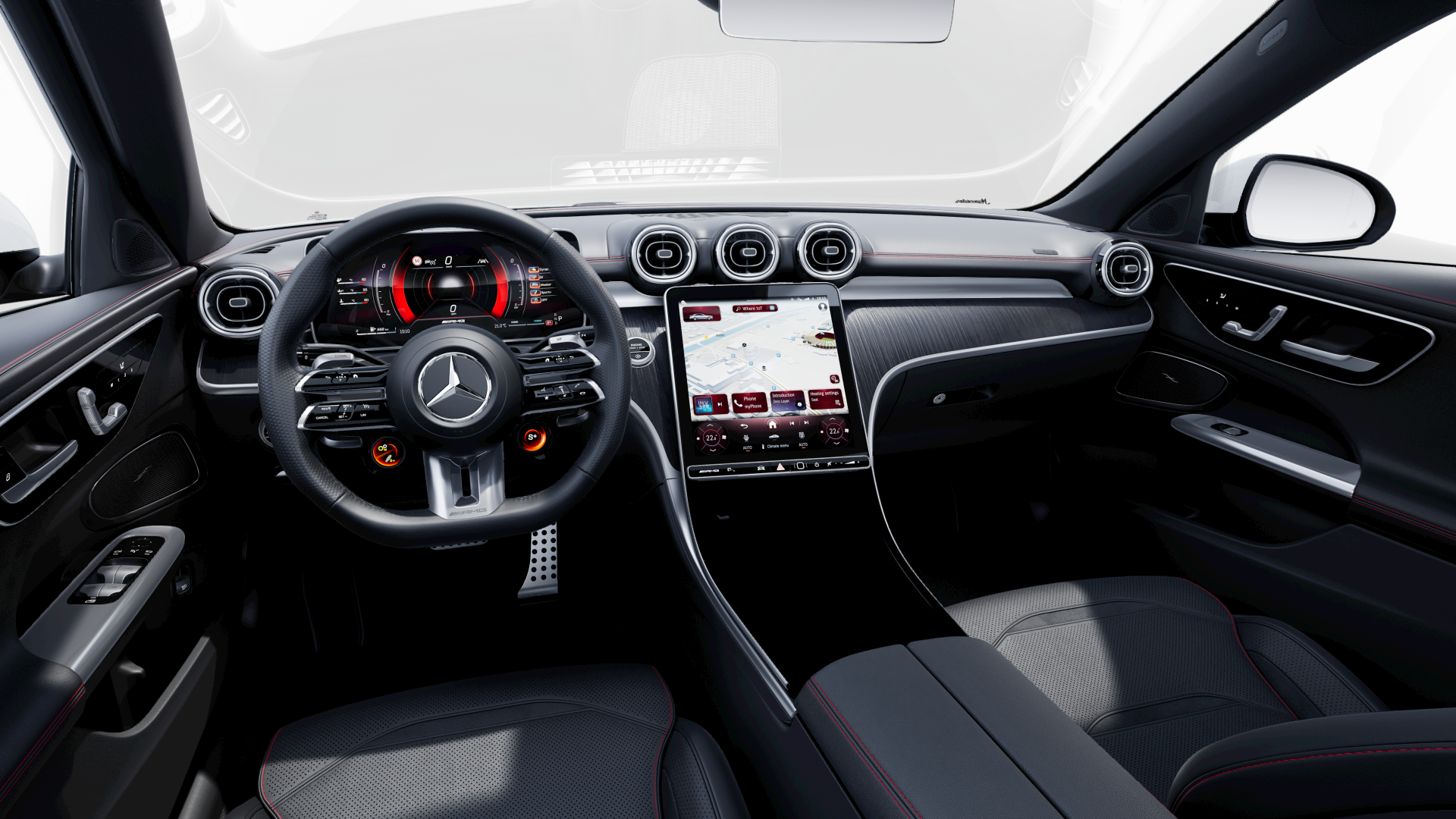 Mercedes-AMG C-Class Saloon Interior