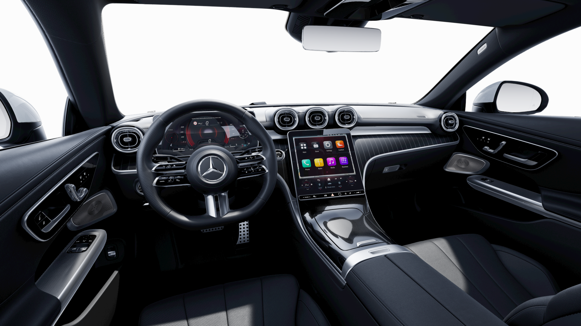 CLE Coupé Interior