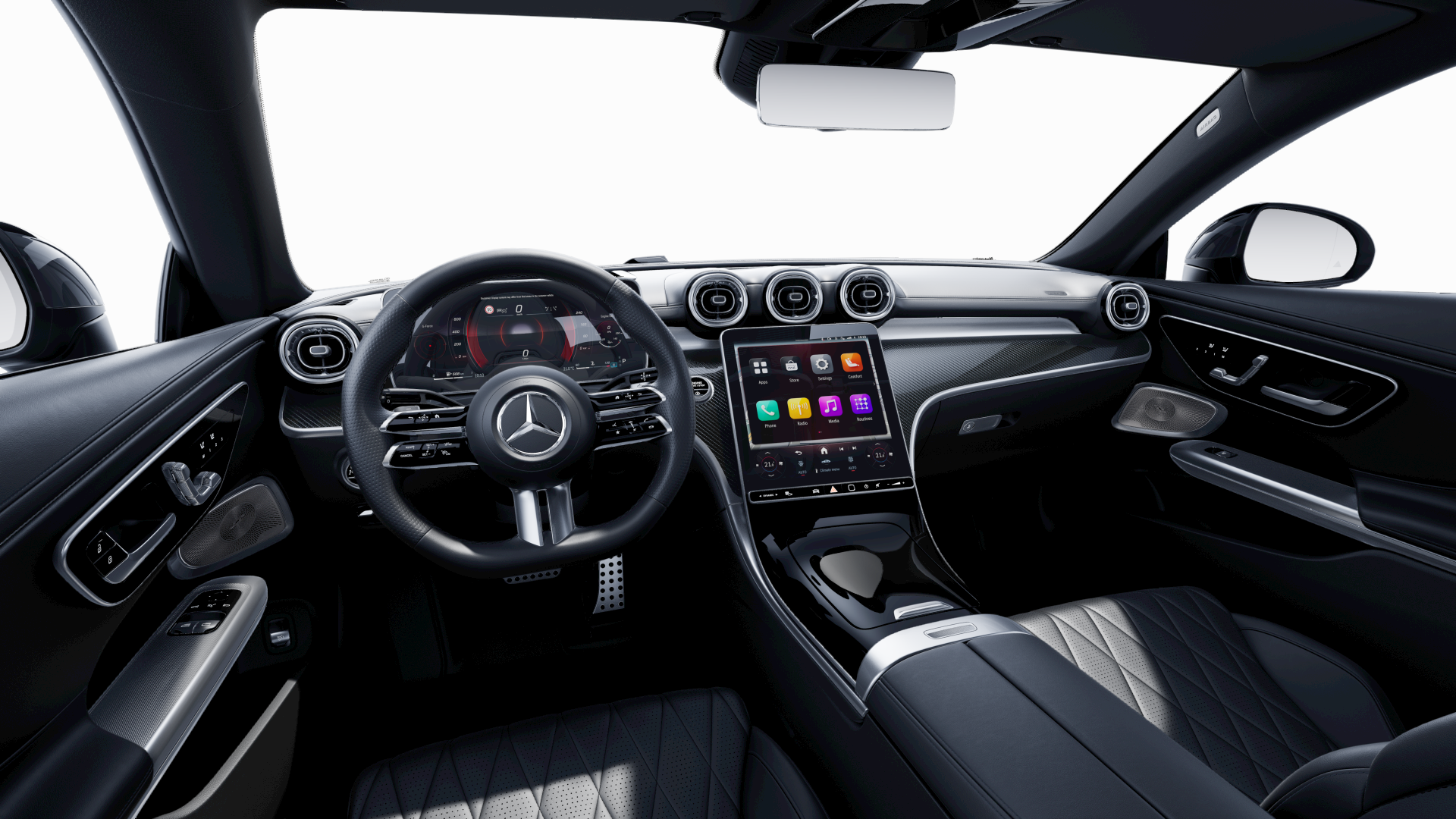 CLE Coupé Interior