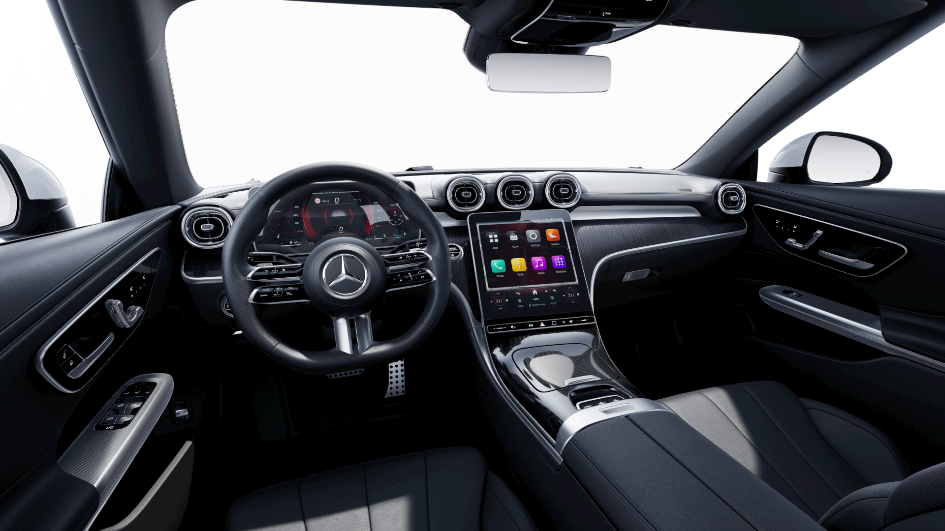 CLE Cabriolet Interior