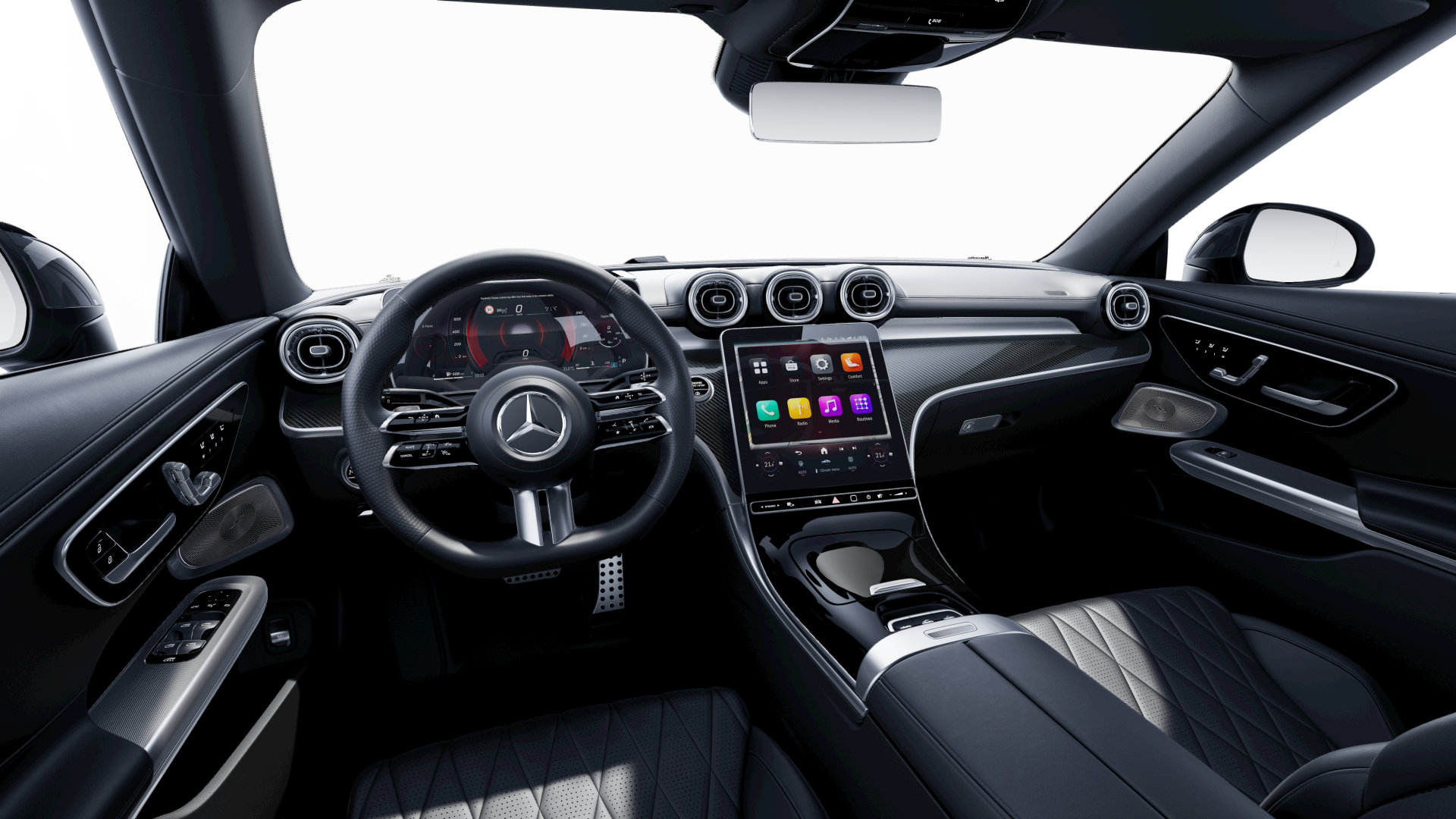 CLE Cabriolet Interior