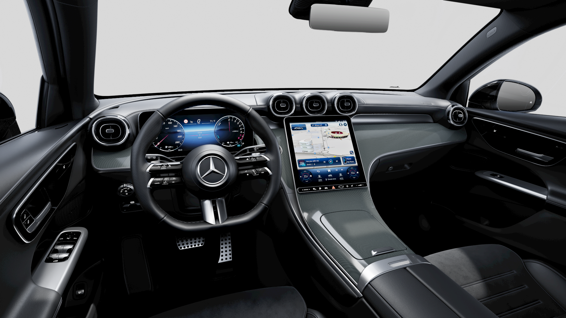 GLC Coupé Interior
