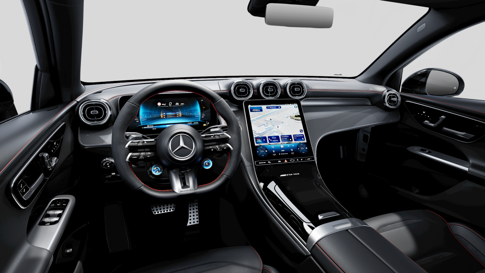 Mercedes-AMG GLC Coupé Interior