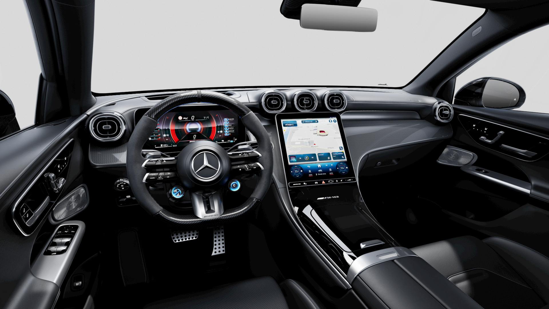 Mercedes-AMG GLC Coupé Interior
