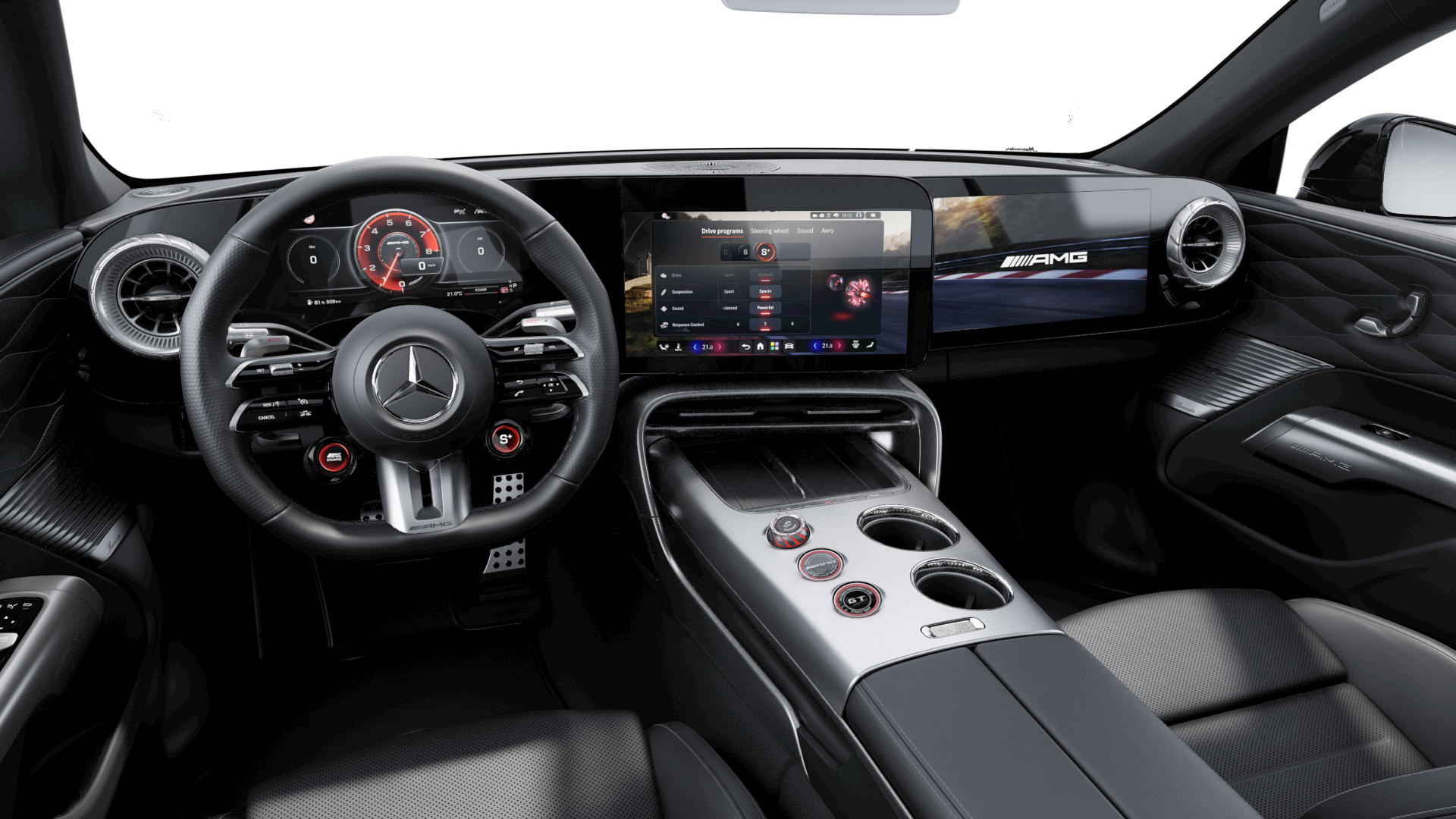 Mercedes-AMG GT 4 Door Coupé Interior