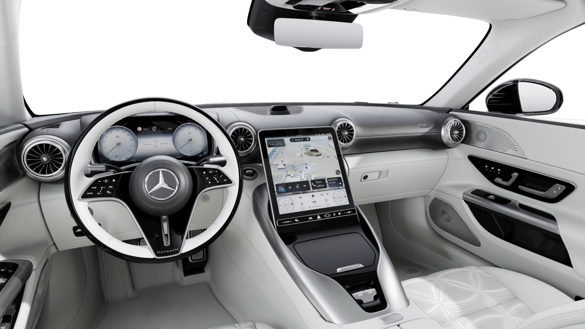 Mercedes-Maybach SL Monogram Series Belső tér