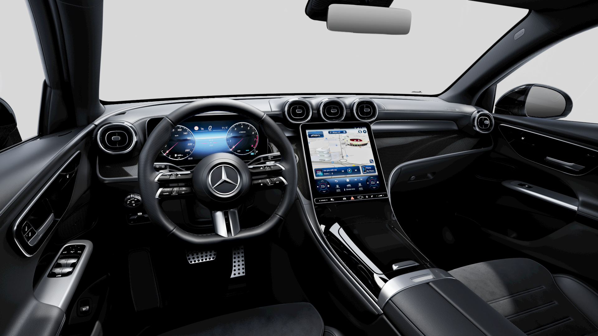 GLC Coupé Belső tér