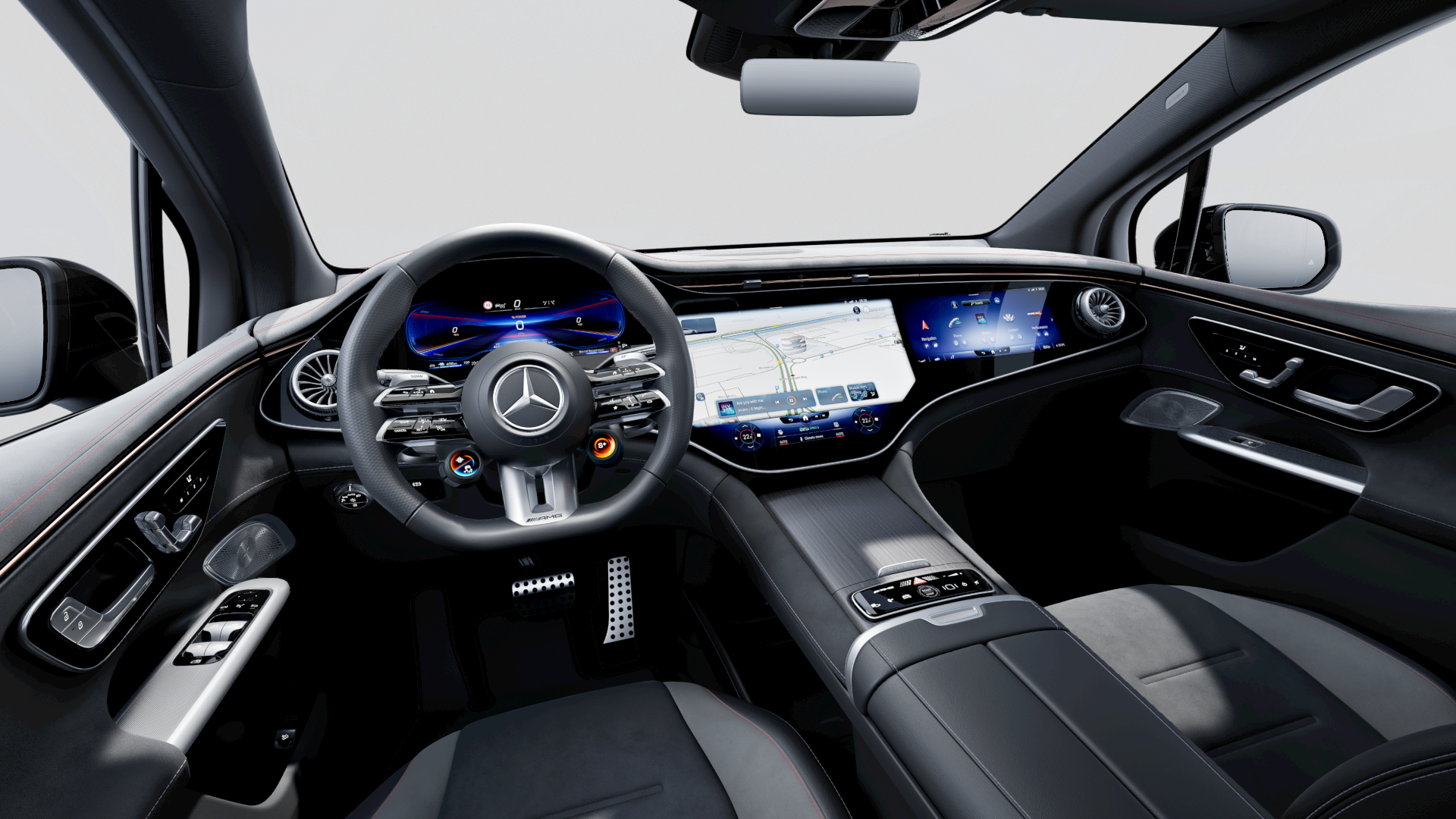Mercedes-AMG EQE SUV Belső tér