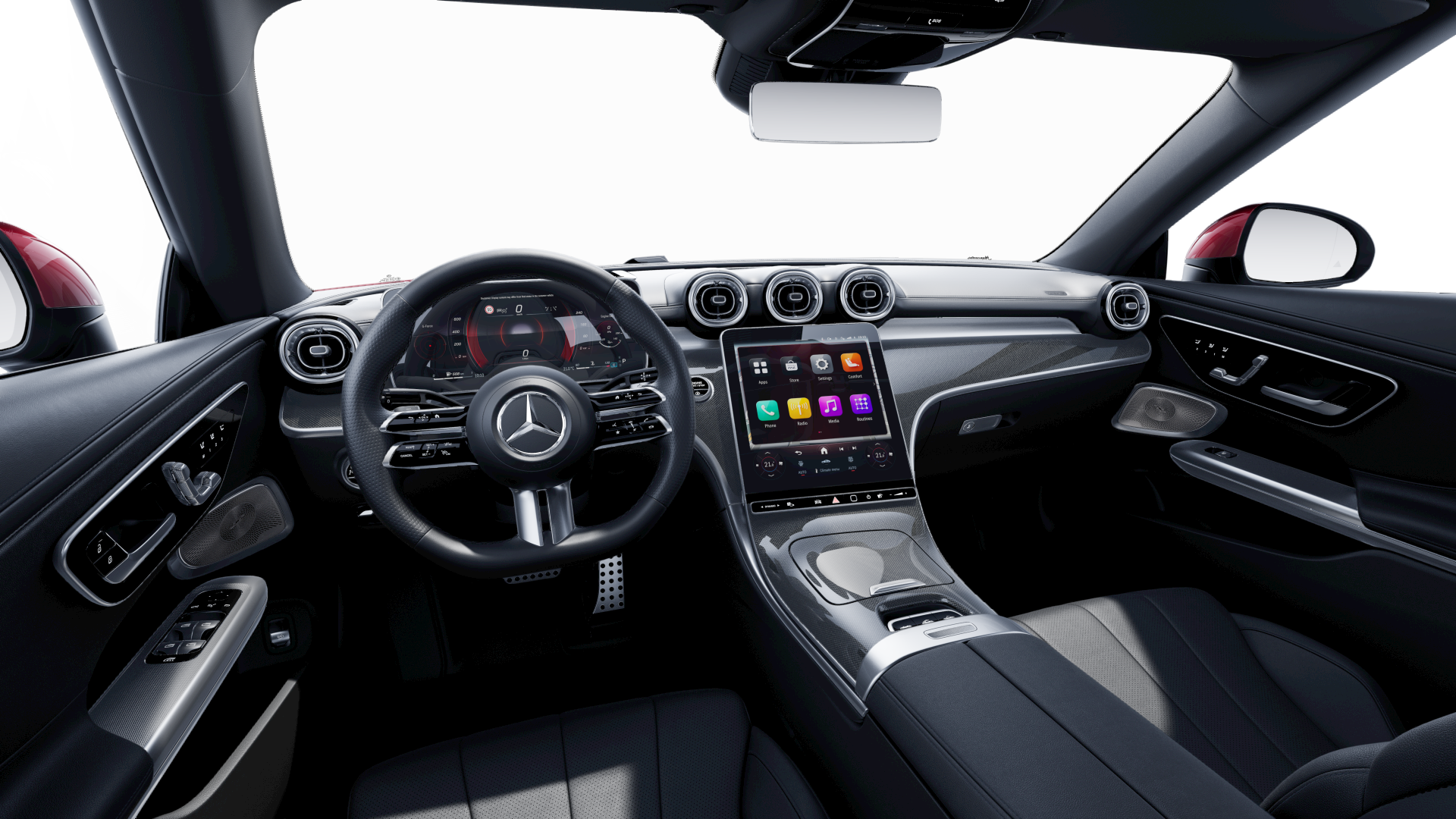 CLE Cabriolet Interior