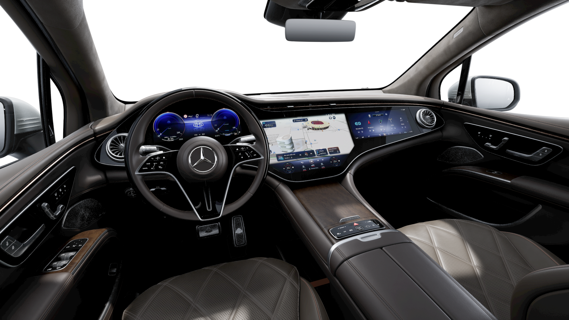 Mercedes-Maybach EQS SUV Interior