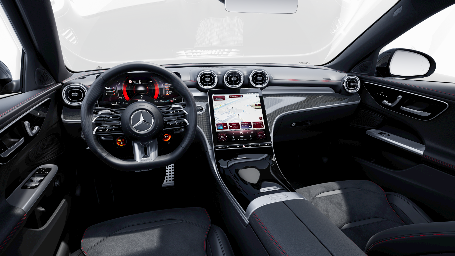 Mercedes-AMG Classe C Berlina Interni