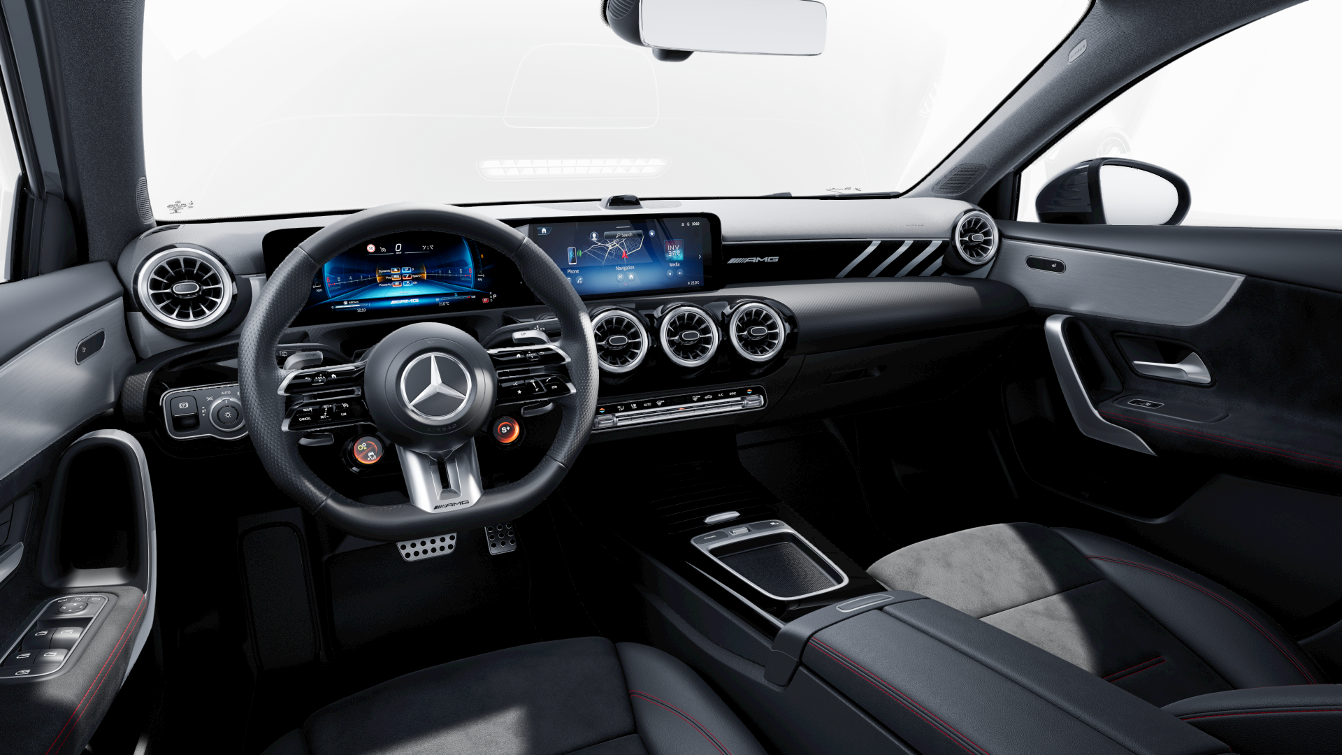 Mercedes-AMG A-Klasse Kompaktlimousine Interieur