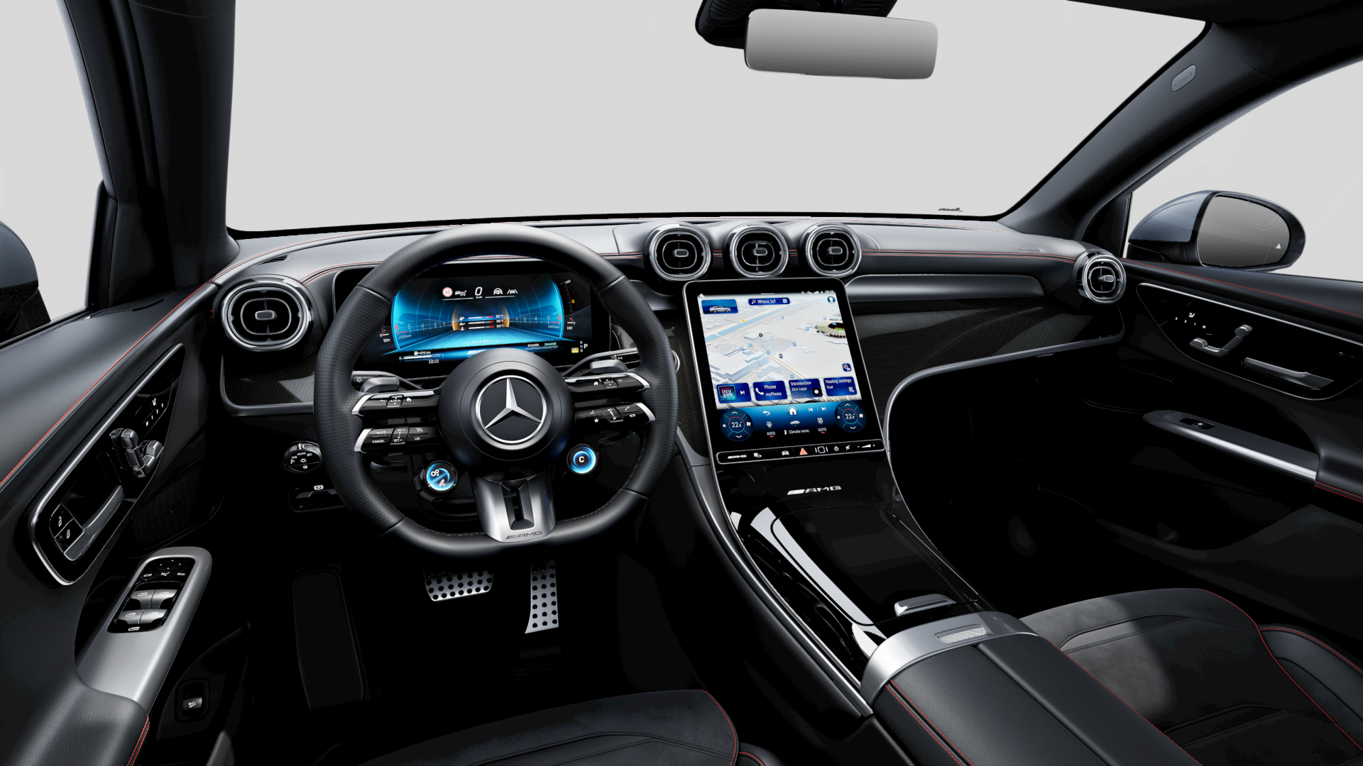 Mercedes-AMG GLC Coupé Intérieur