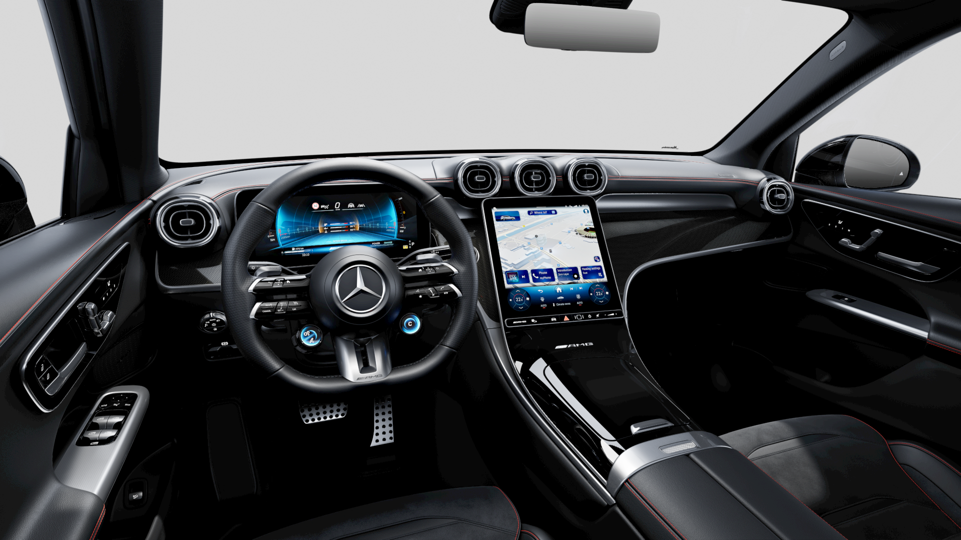 Mercedes-AMG GLC Interieur