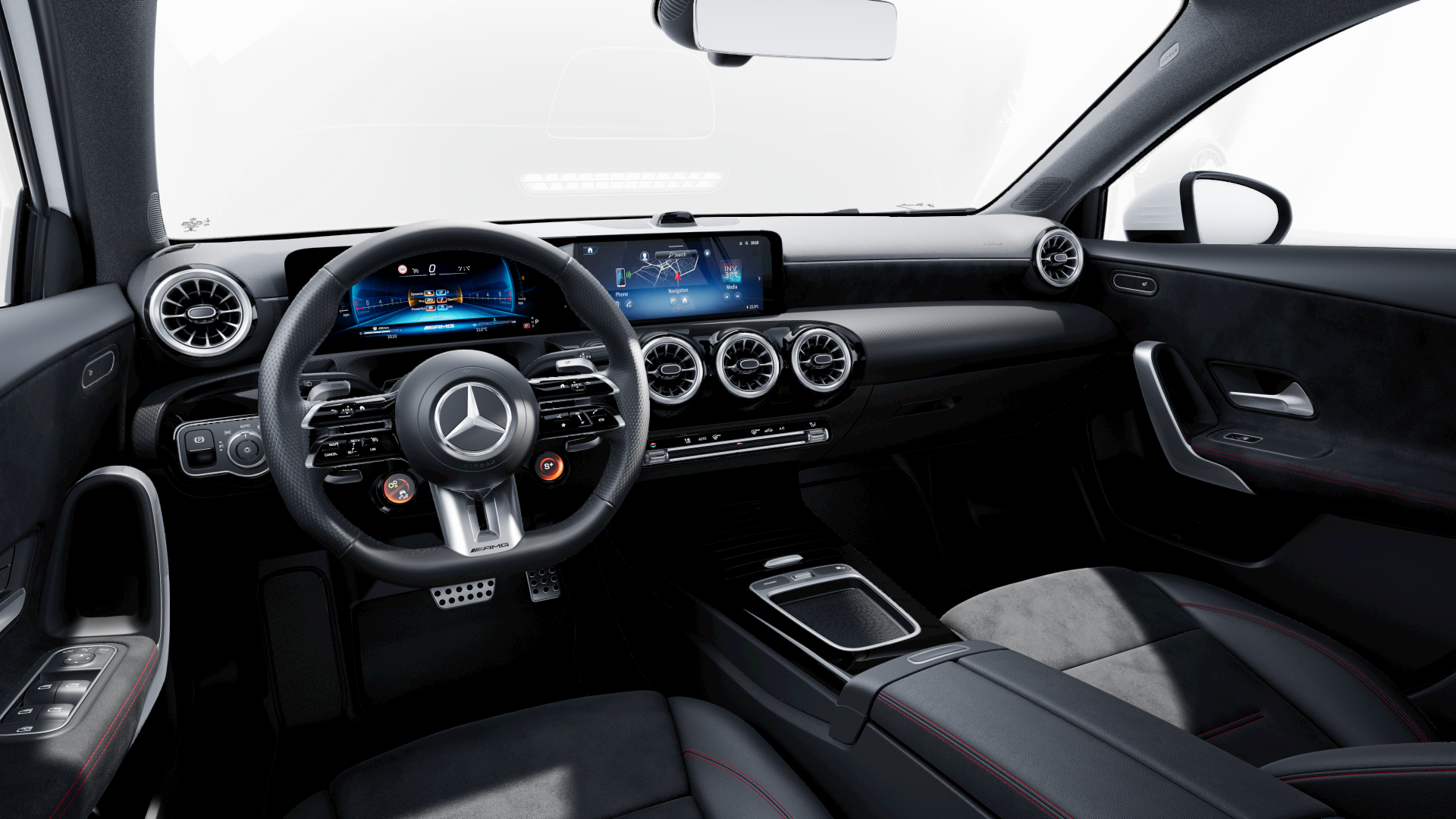 Mercedes-AMG Klasa A Wnętrze