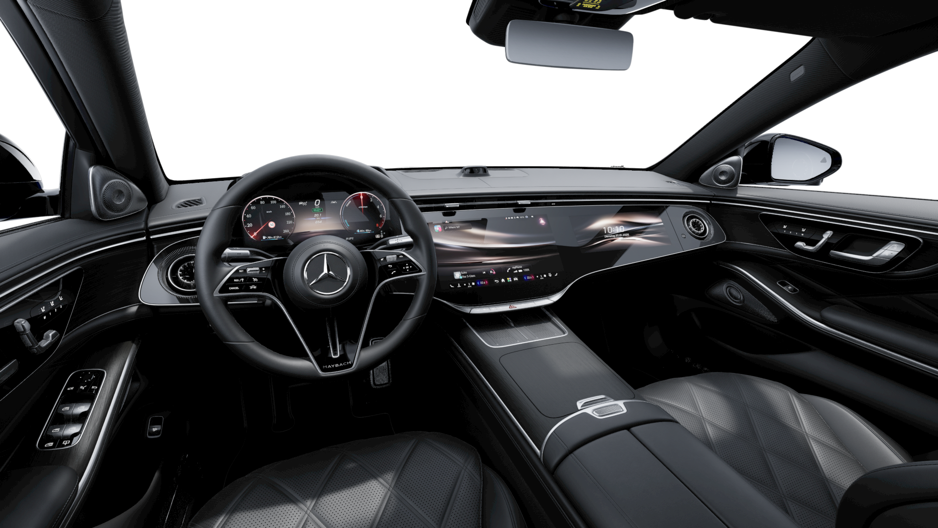 Mercedes-Maybach Klasa S Wnętrze