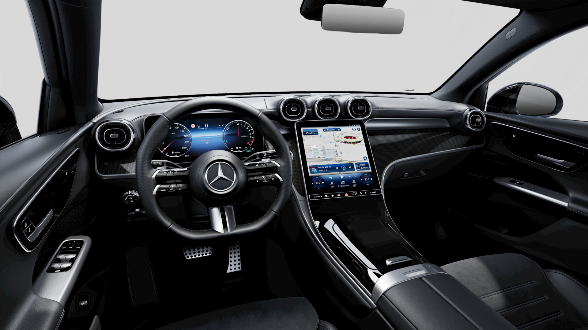 GLC Coupé Interior