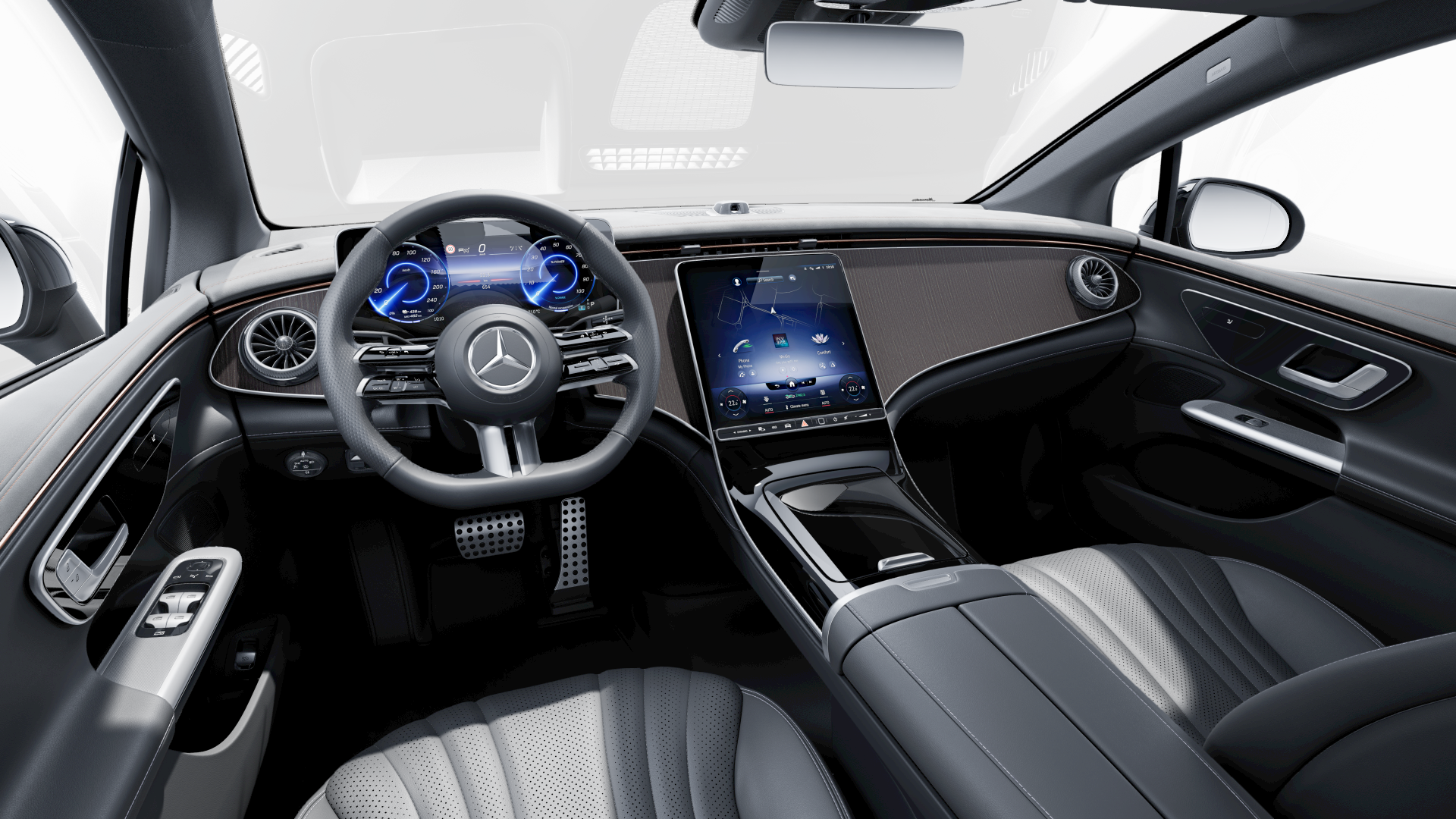 EQE Limousine Interior