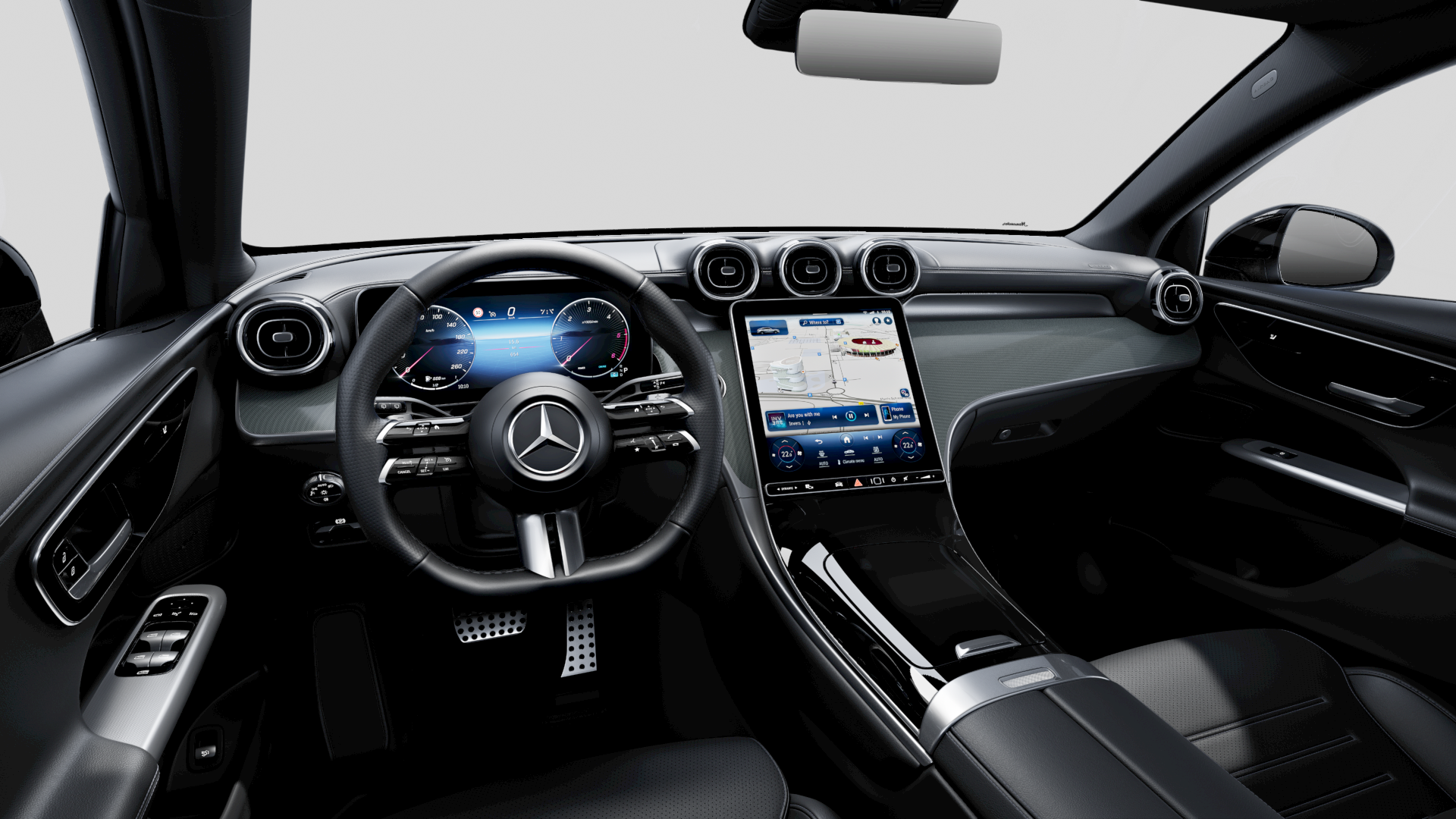 GLC Coupé Interior