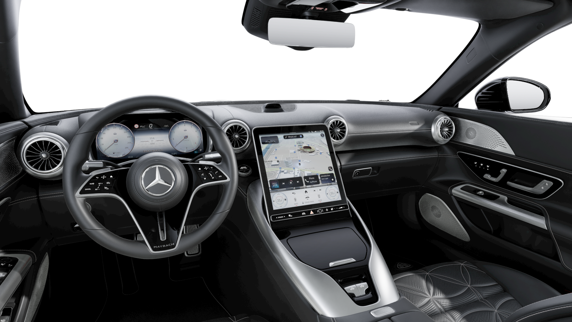 Mercedes-Maybach SL Monogram Series Interiör