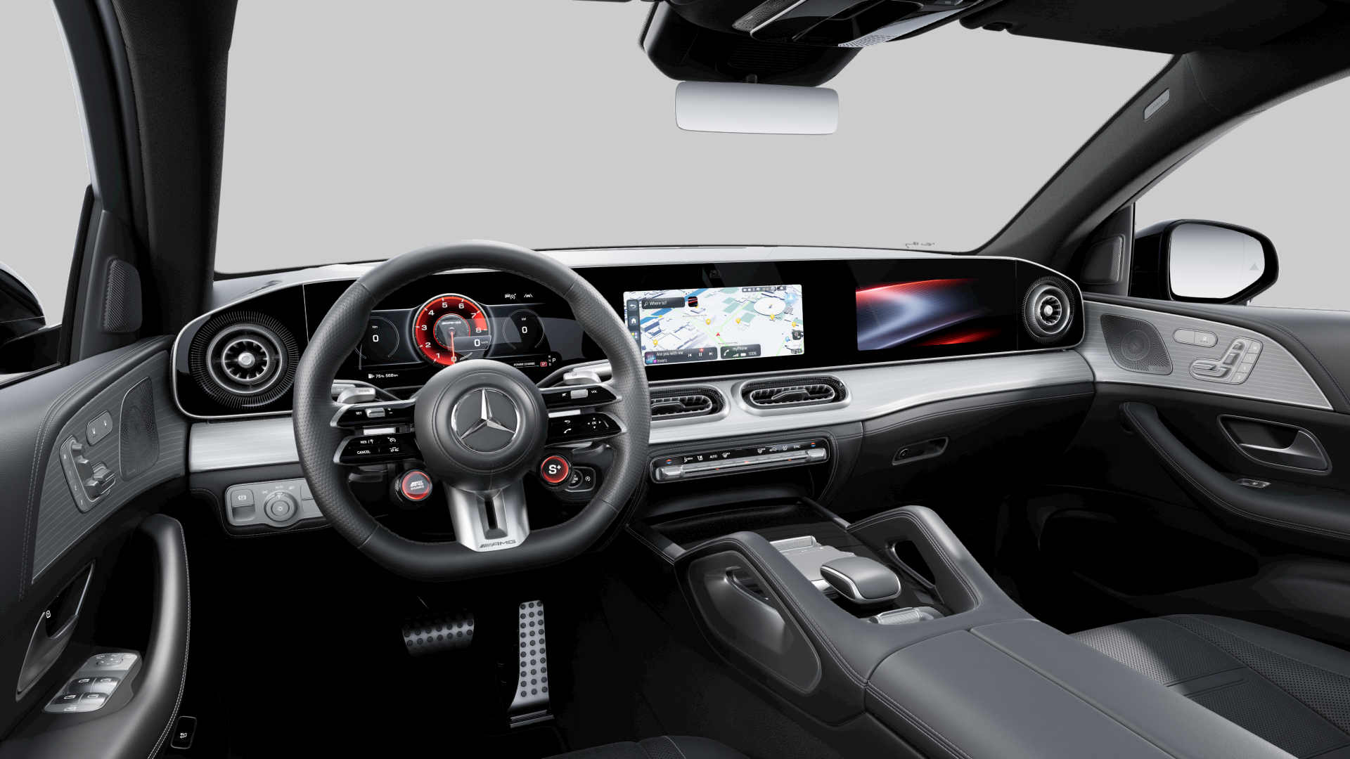 Mercedes-AMG GLE kupé Interiér