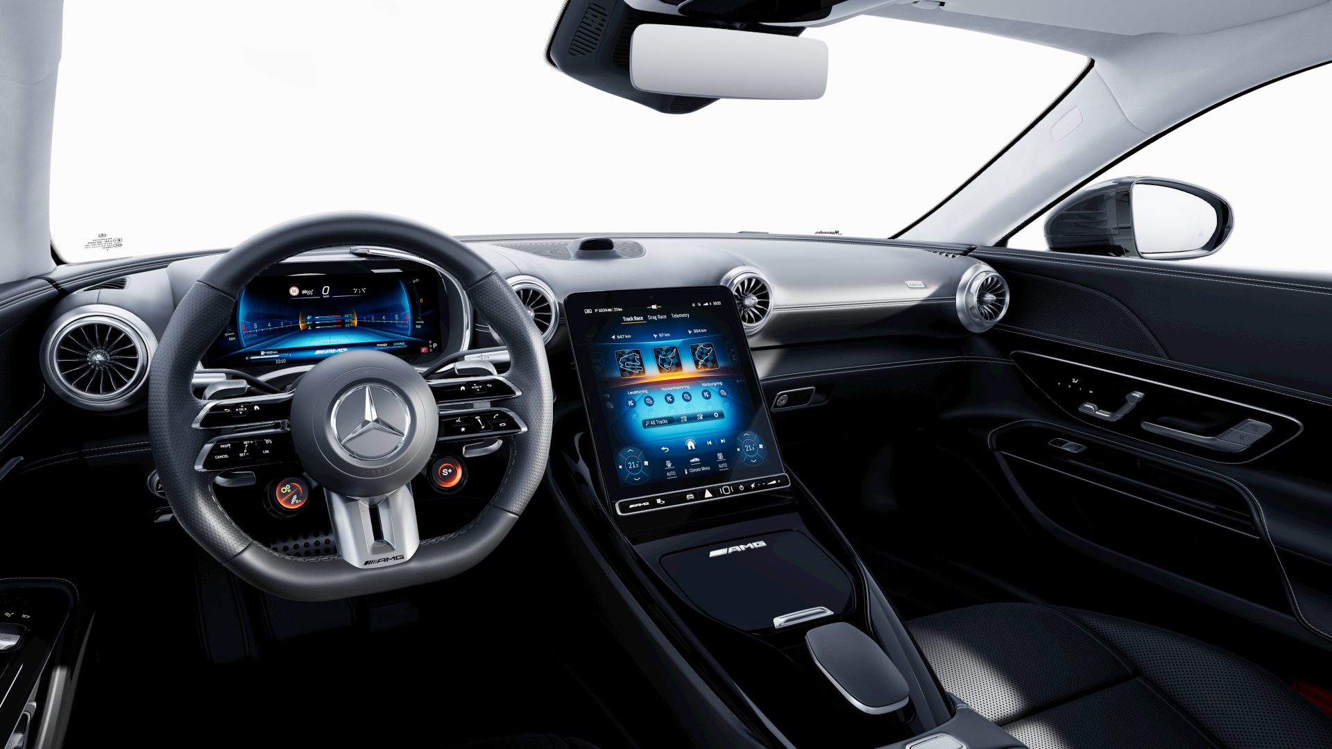 Mercedes-AMG GT kupé Interiér