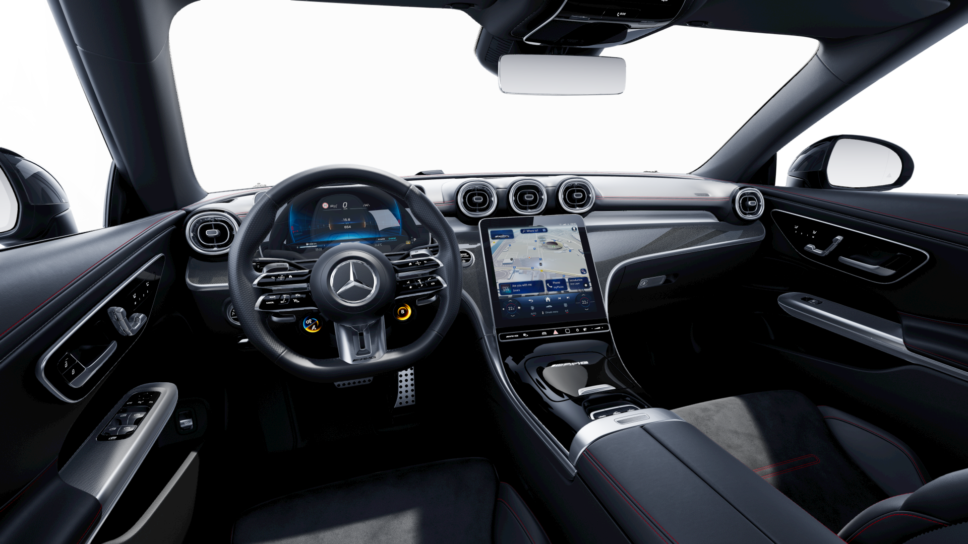 Mercedes-AMG CLE kabriolet Interiér