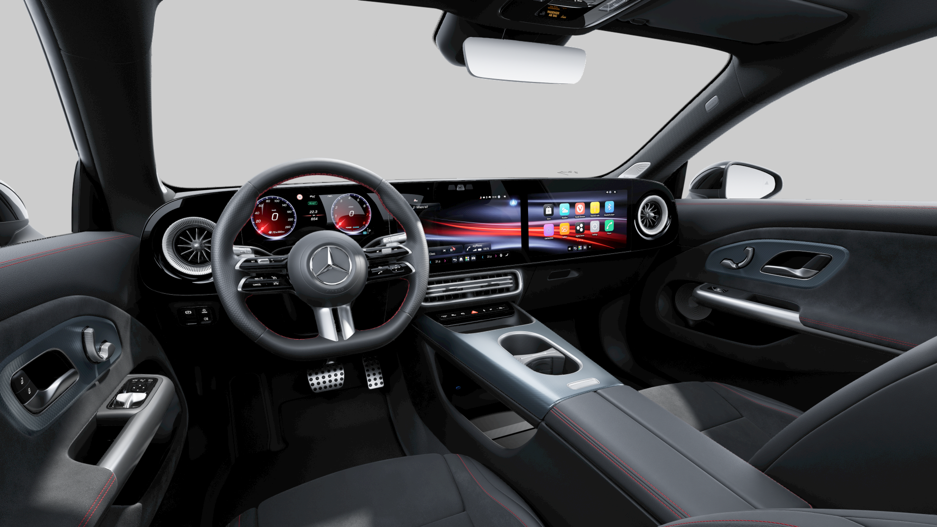 CLA Shooting Brake İç mekan