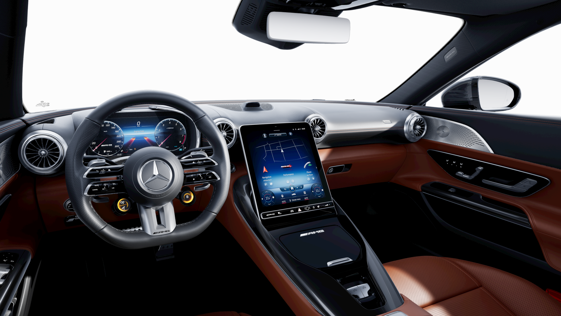 Mercedes-AMG SL Roadster İç mekan