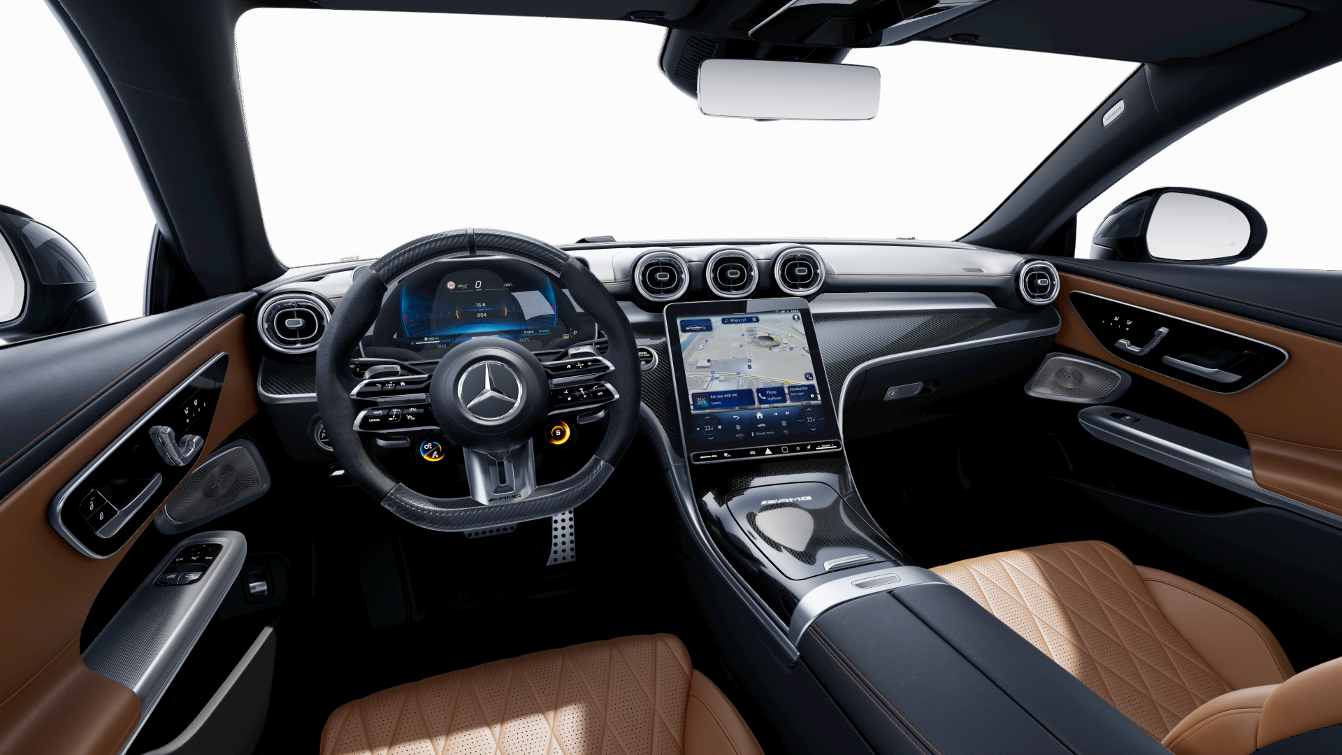 Mercedes-AMG CLE Coupé İç mekan